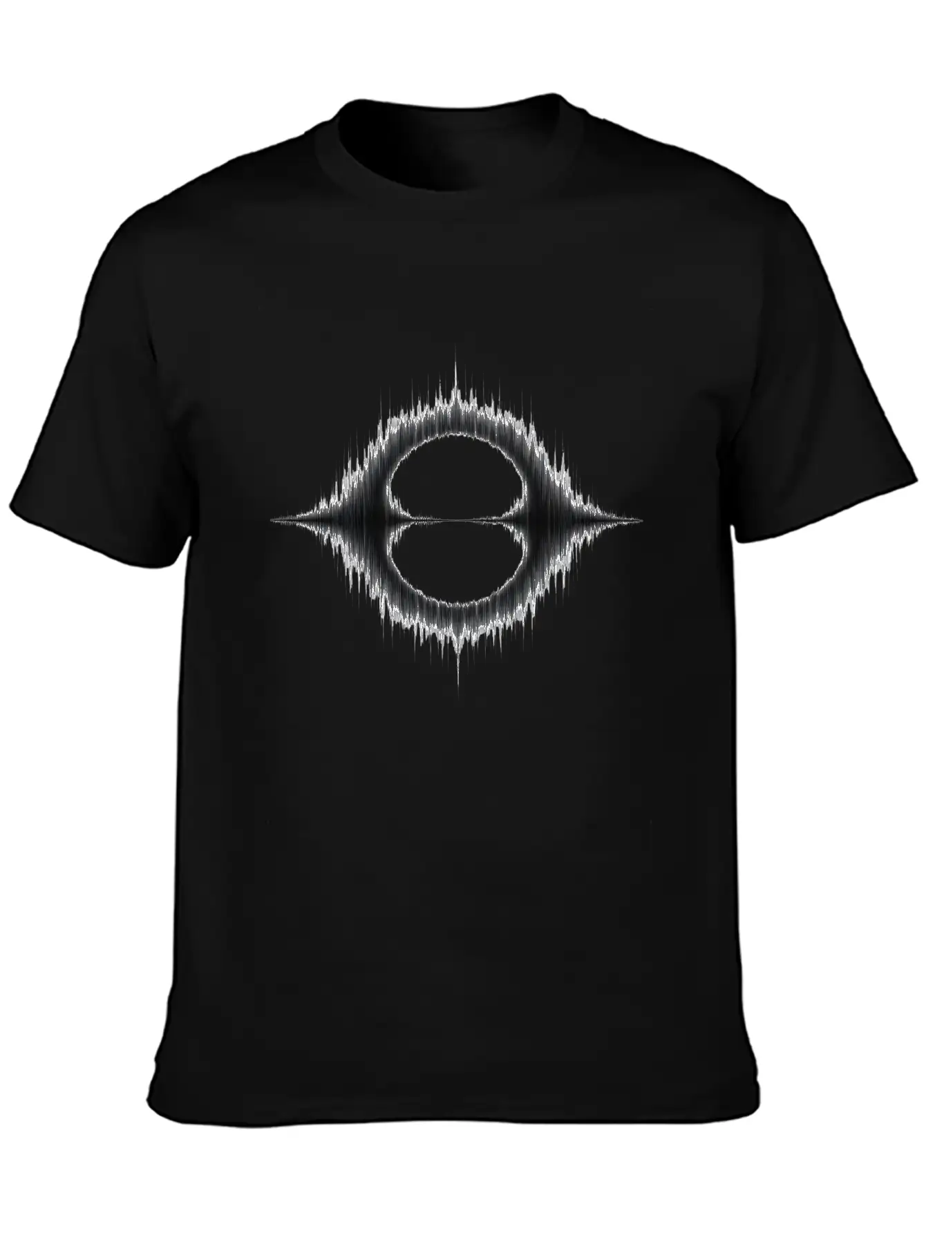 Blackhole Sound Wave Essential Cotton Tee For Daily Outfits ¨C Unisex Style