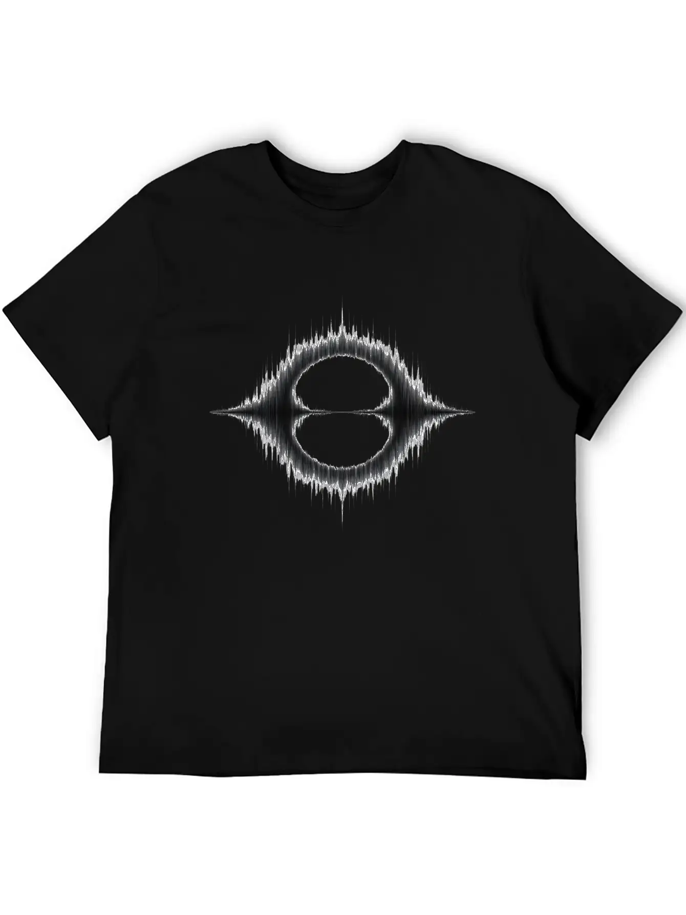 Blackhole Sound Wave Essential Cotton Tee For Daily Outfits ¨C Unisex Style