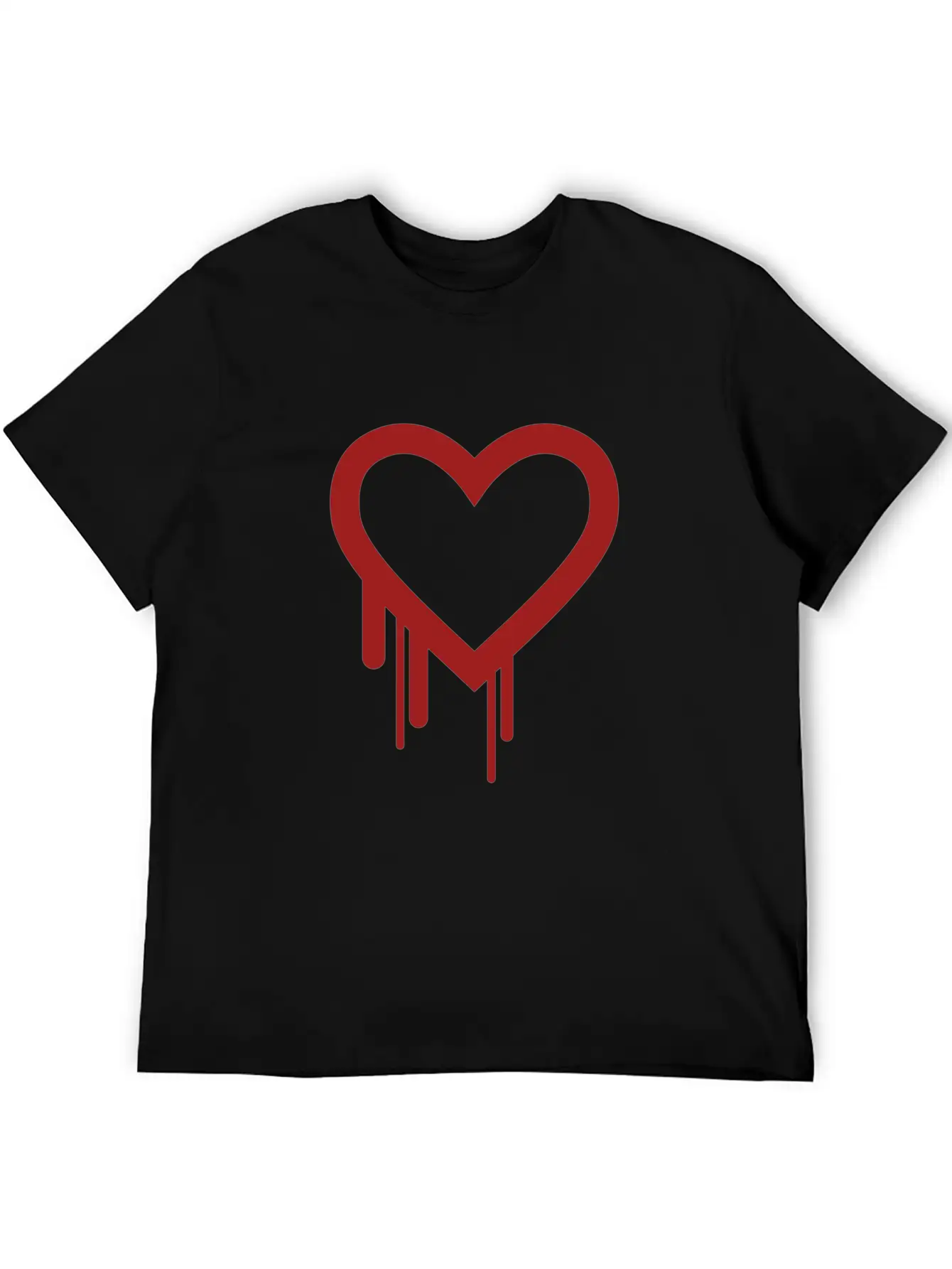 Bleeding Heart. Essential Cotton Tee For Daily Outfits ¨C Unisex Style