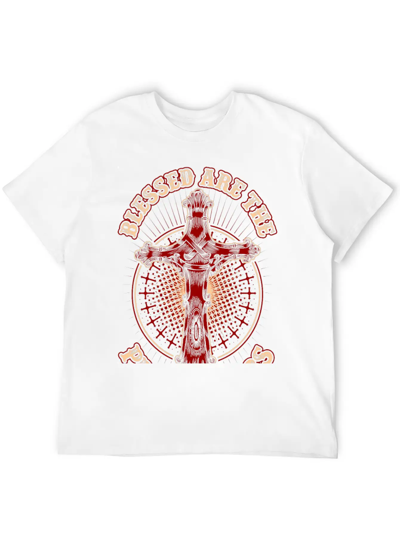 Blessed Are The Peacemakers Essential Cotton Tee For Daily Outfits ¨C Unisex Style
