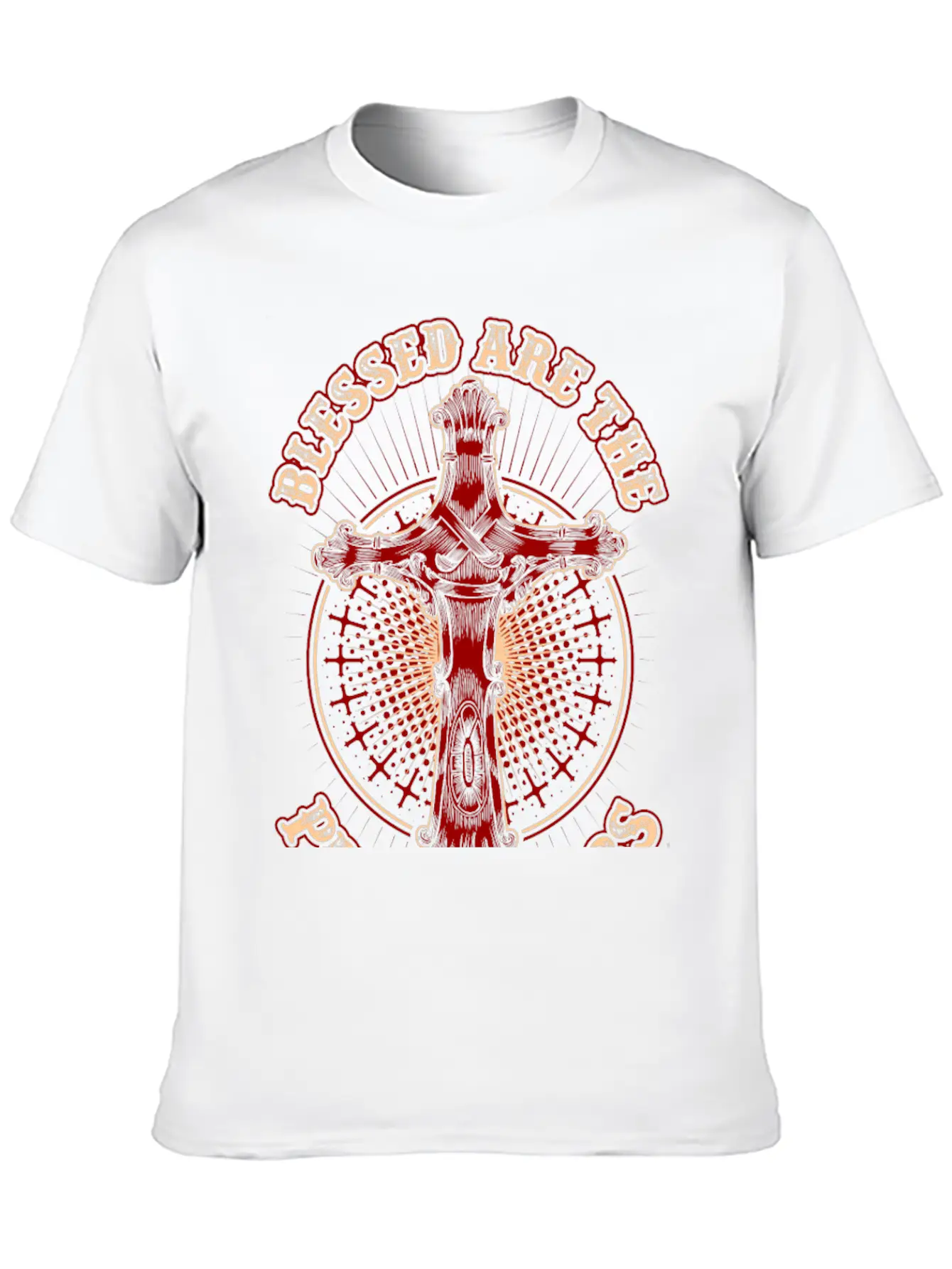 Blessed Are The Peacemakers Essential Cotton Tee For Daily Outfits ¨C Unisex Style