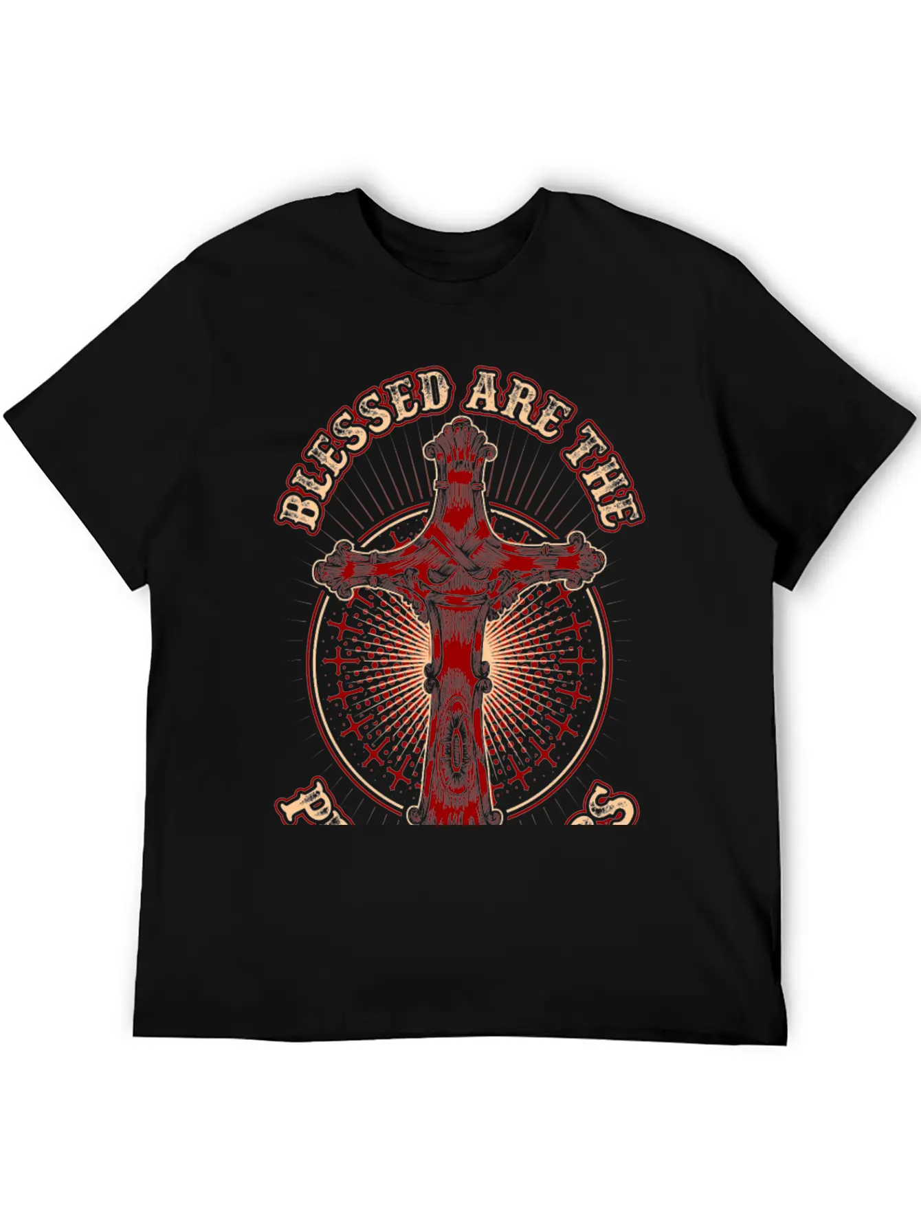 Blessed Are The Peacemakers Essential Cotton Tee For Daily Outfits ¨C Unisex Style