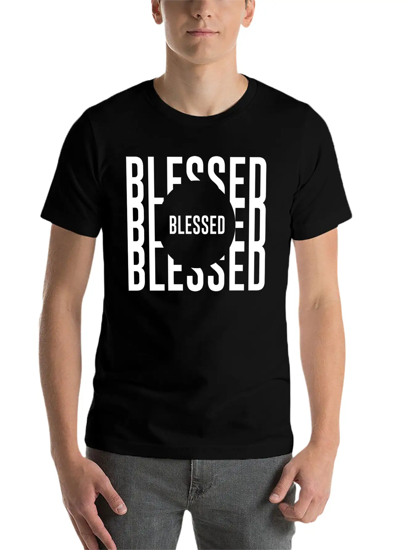 Blessed Soft Cotton Short Sleeve Tee ¨C Unisex Wardrobe Staple