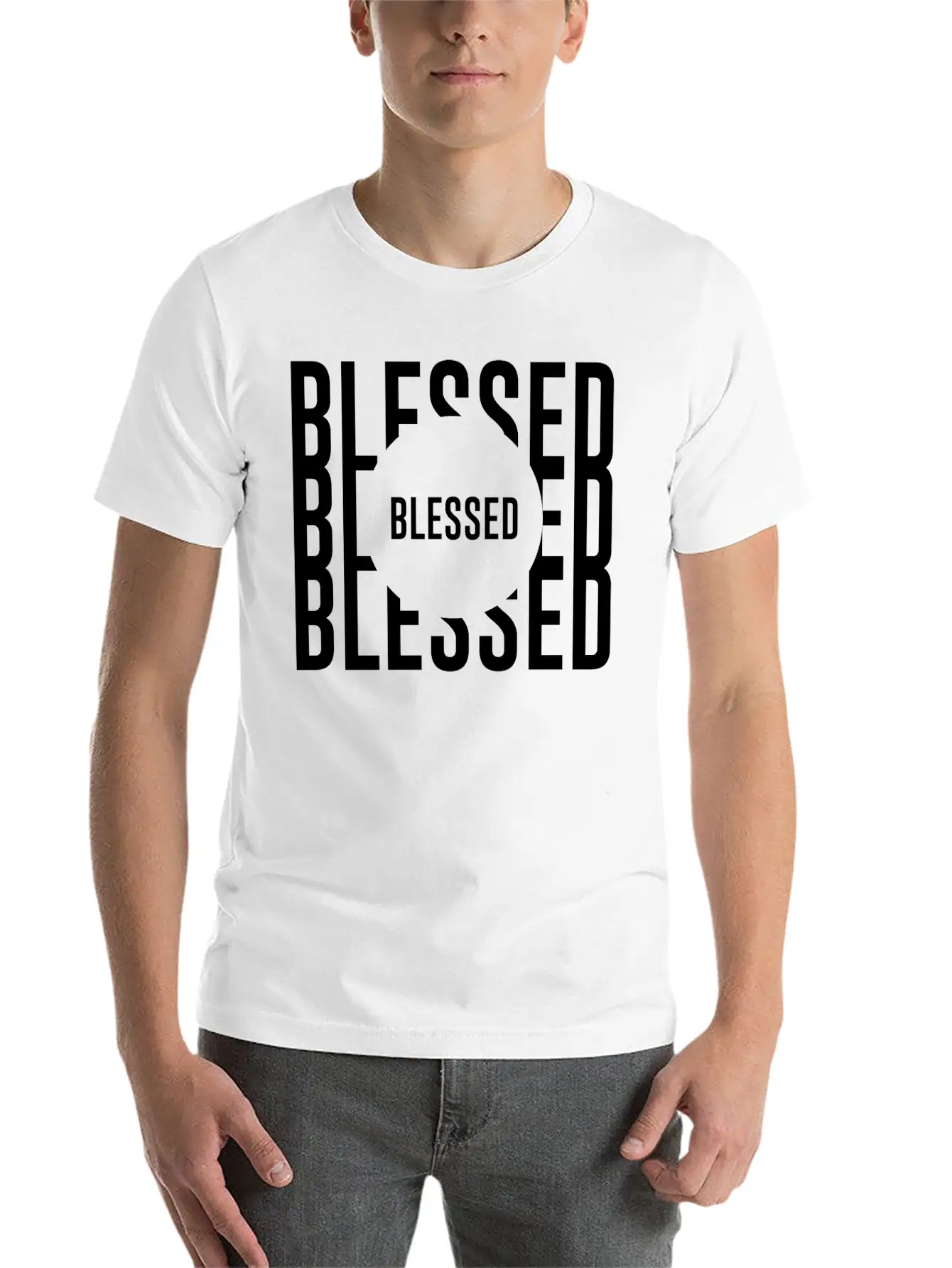 Blessed Soft Cotton Short Sleeve Tee ¨C Unisex Wardrobe Staple