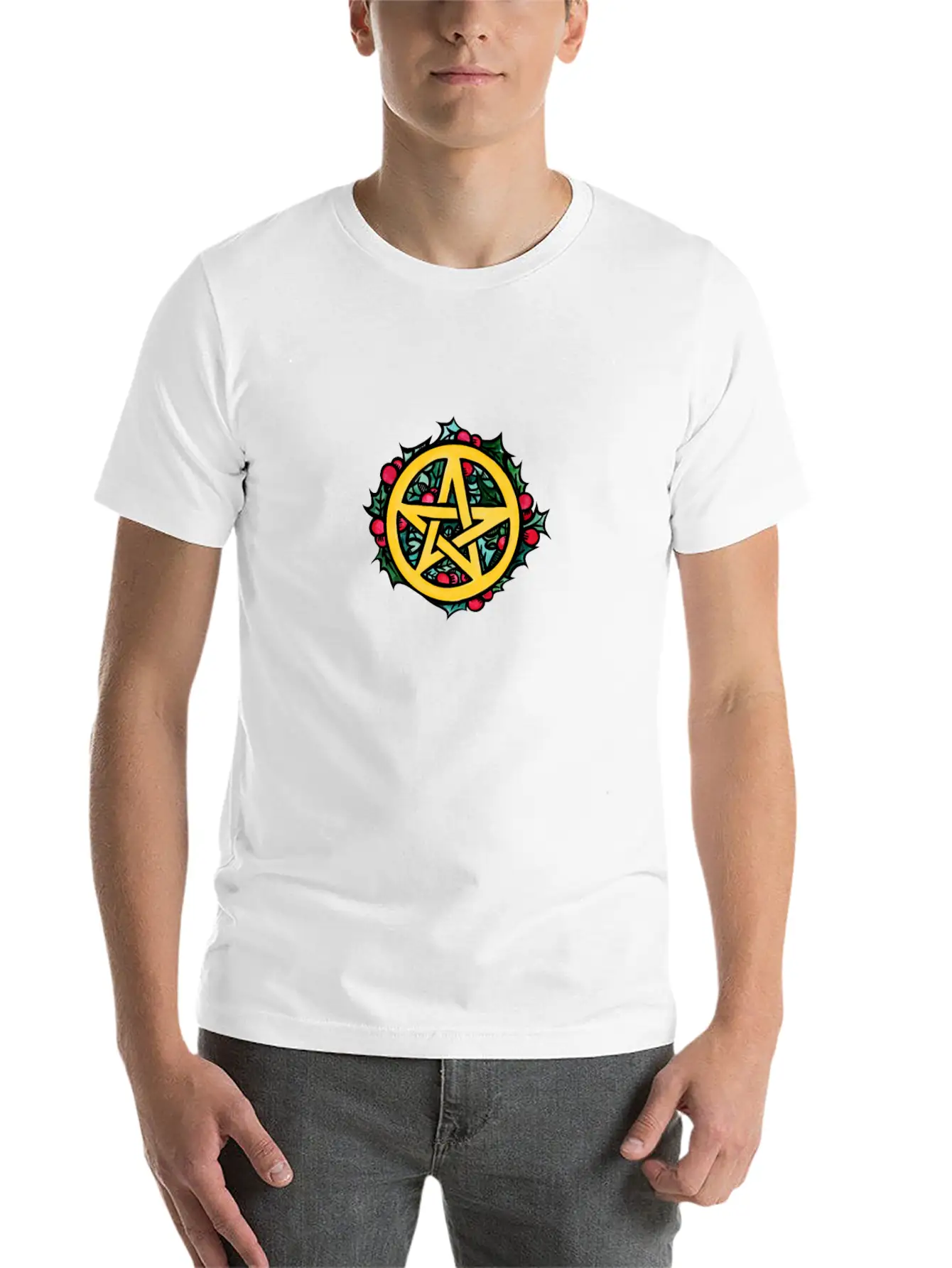 Blessed Yule Soft Cotton Short Sleeve Tee ¨C Unisex Wardrobe Staple