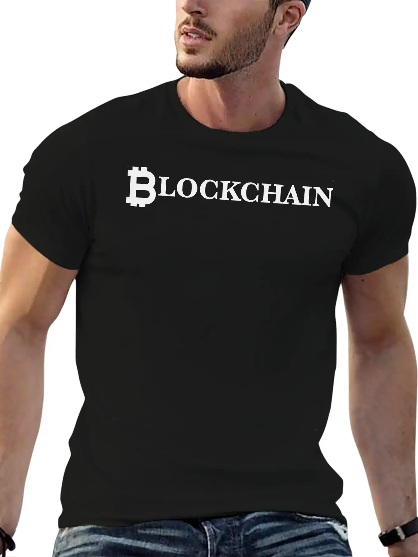 Blockchain Basic Graphic T-Shirt ¨C Daily Comfort In Soft Cotton