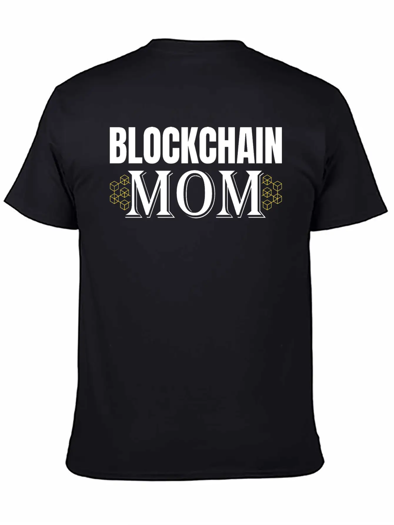 Blockchain Mom Cryptocurrency Mother's Day Gift Basic Graphic T-Shirt ¨C Daily Comfort In Soft Cotton
