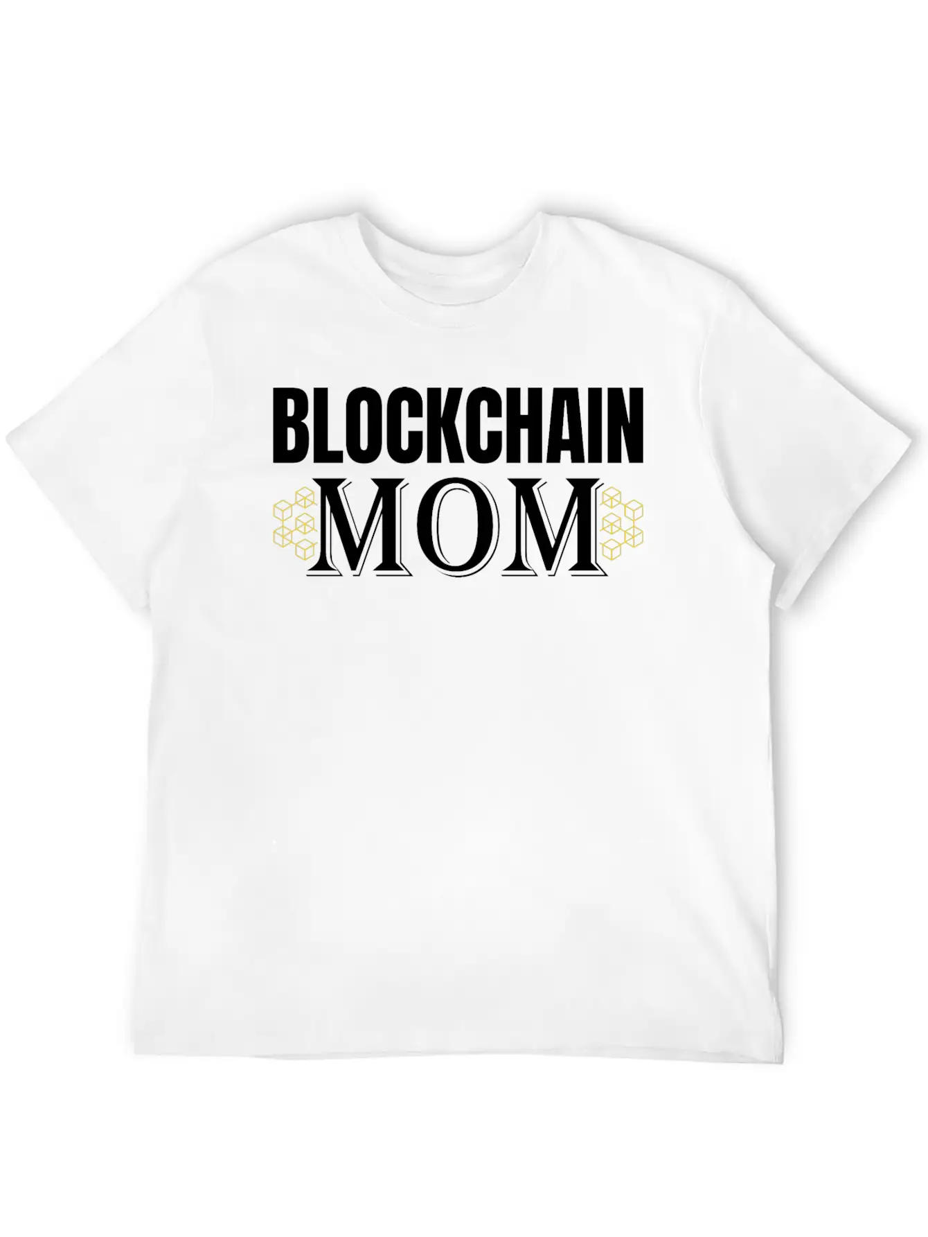 Blockchain Mom Cryptocurrency Mother's Day Gift Basic Graphic T-Shirt ¨C Daily Comfort In Soft Cotton
