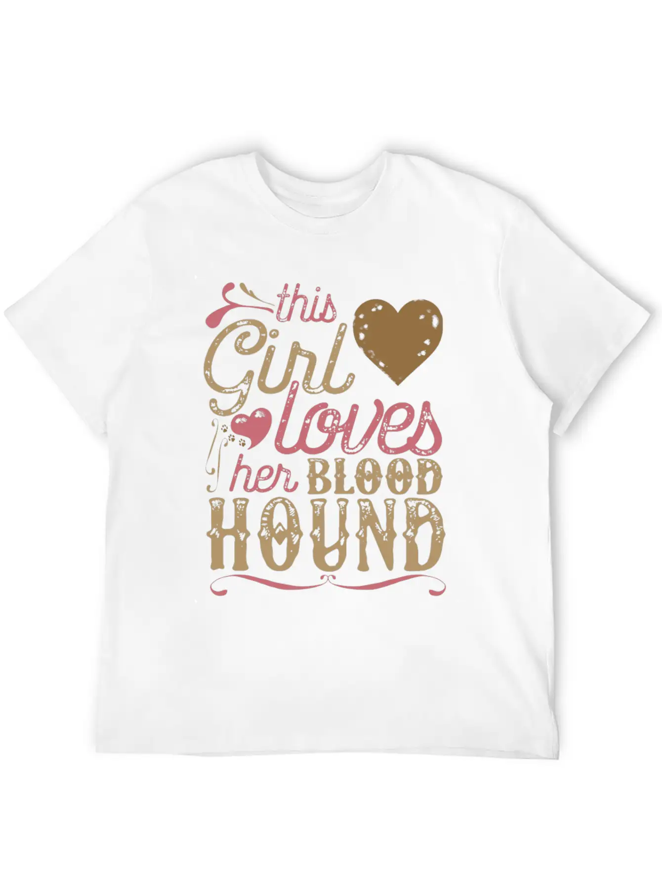 Bloodhound Dog Shirt Gift Dogs Basic Graphic T-Shirt ¨C Daily Comfort In Soft Cotton