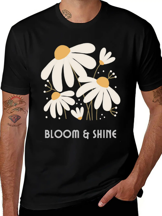 Bloom And Shine Soft Cotton Short Sleeve Tee ¨C Unisex Wardrobe Staple