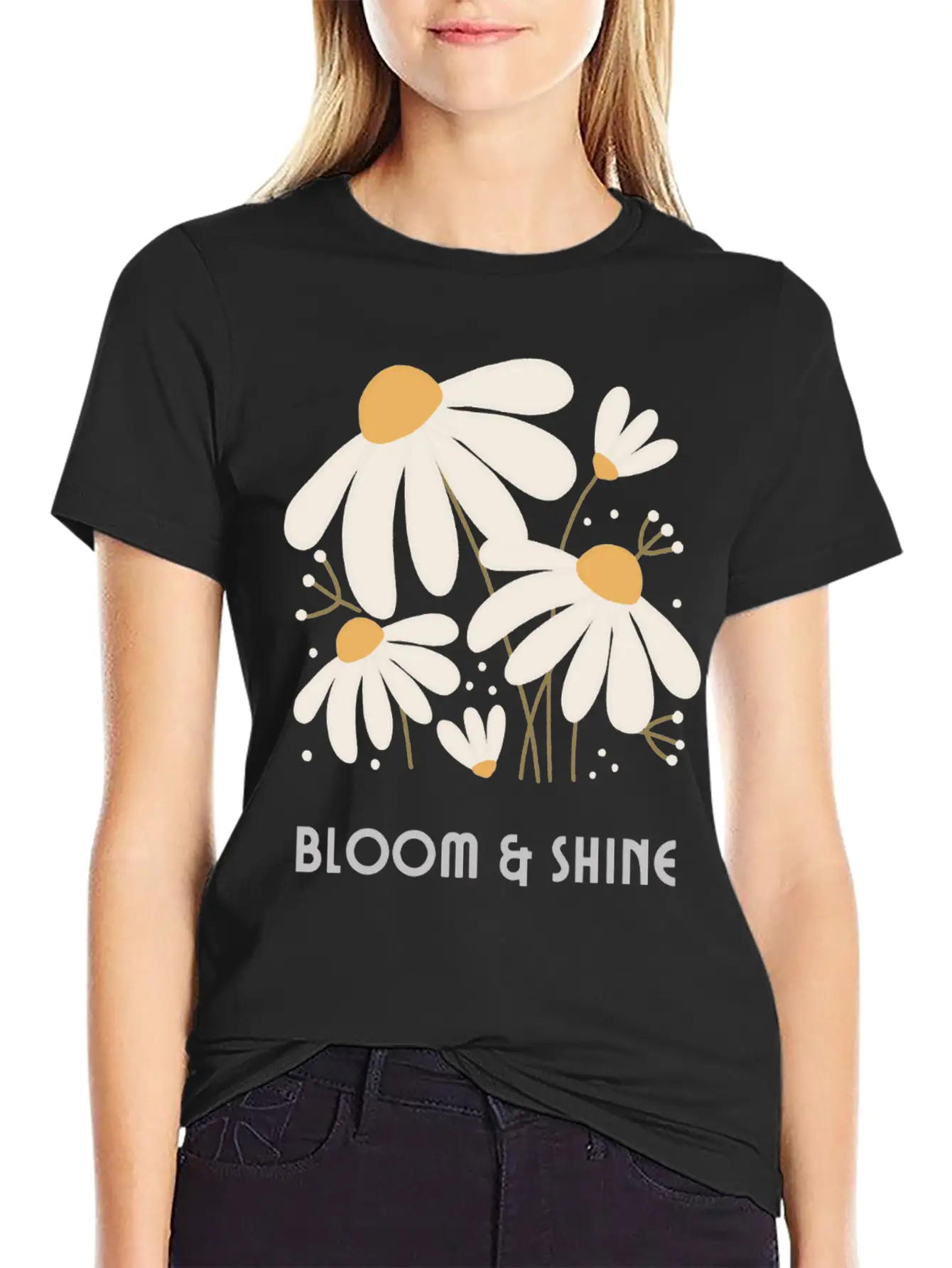 Bloom And Shine Soft Cotton Short Sleeve Tee ¨C Unisex Wardrobe Staple
