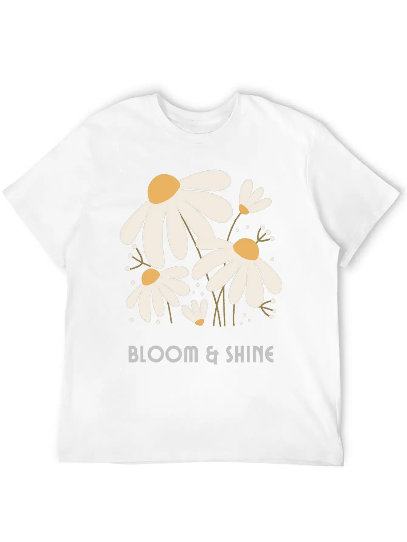 Bloom And Shine Soft Cotton Short Sleeve Tee ¨C Unisex Wardrobe Staple