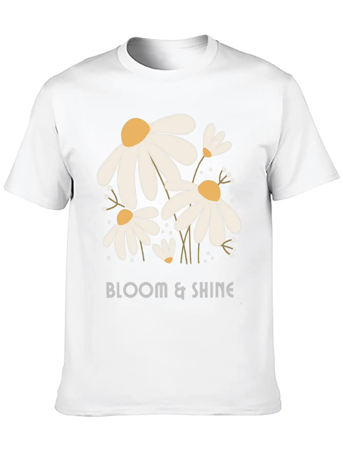Bloom And Shine Soft Cotton Short Sleeve Tee ¨C Unisex Wardrobe Staple