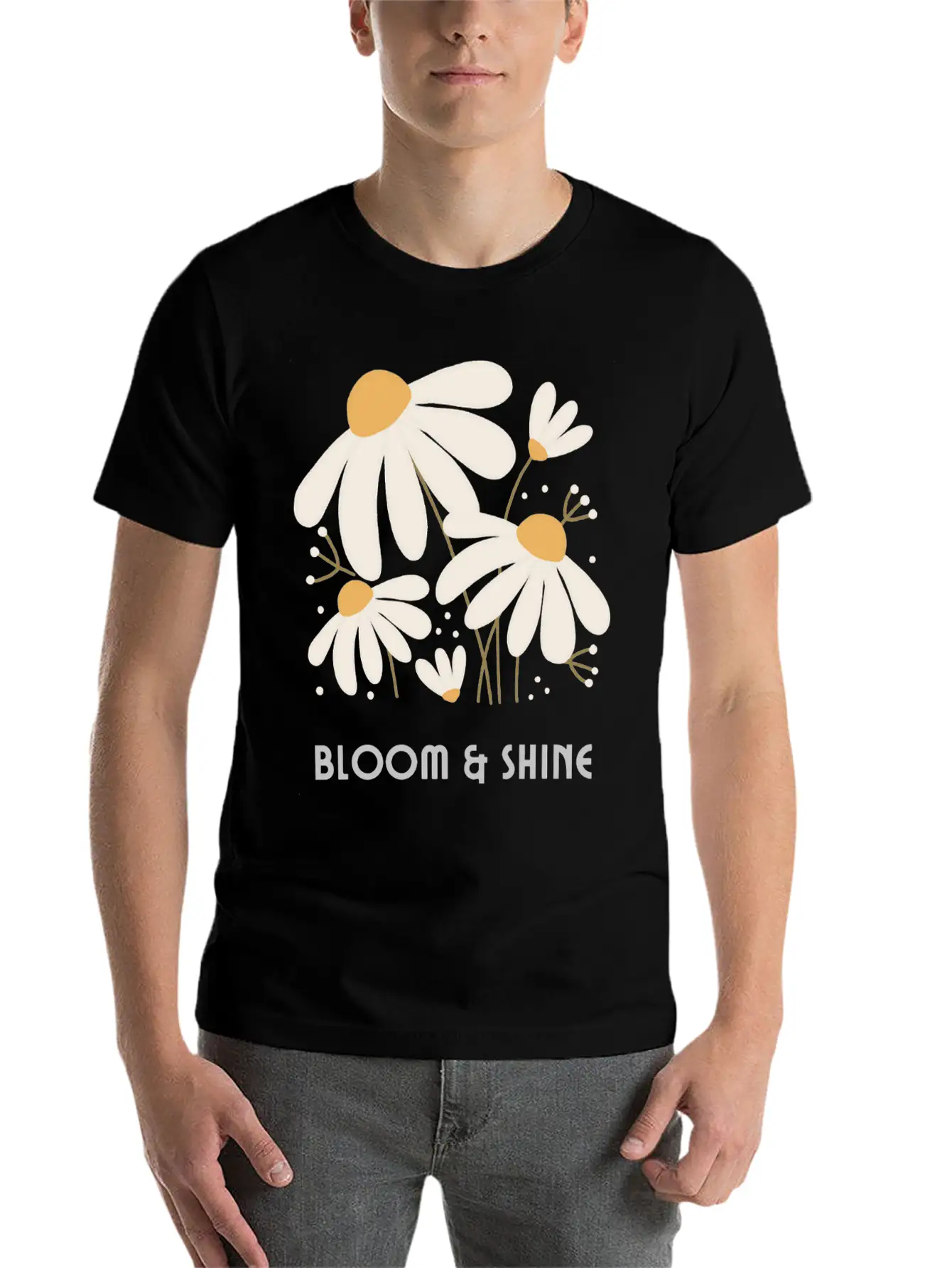 Bloom And Shine Soft Cotton Short Sleeve Tee ¨C Unisex Wardrobe Staple