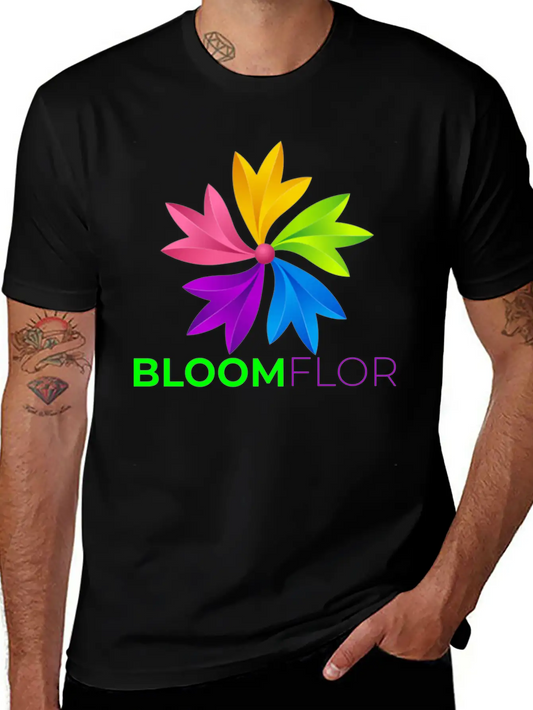 Bloom Flor Basic Graphic T-Shirt ¨C Daily Comfort In Soft Cotton