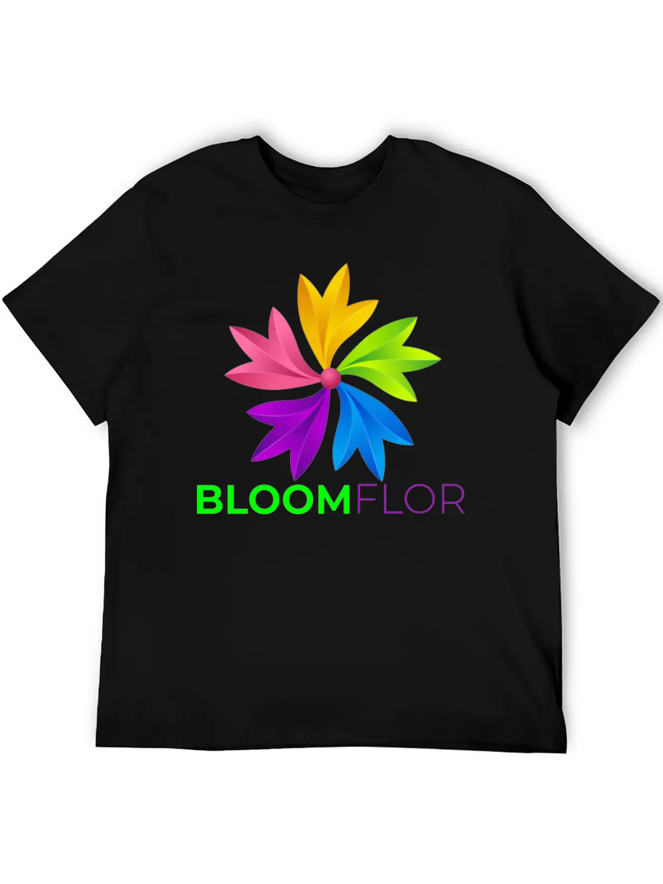 Bloom Flor Basic Graphic T-Shirt ¨C Daily Comfort In Soft Cotton