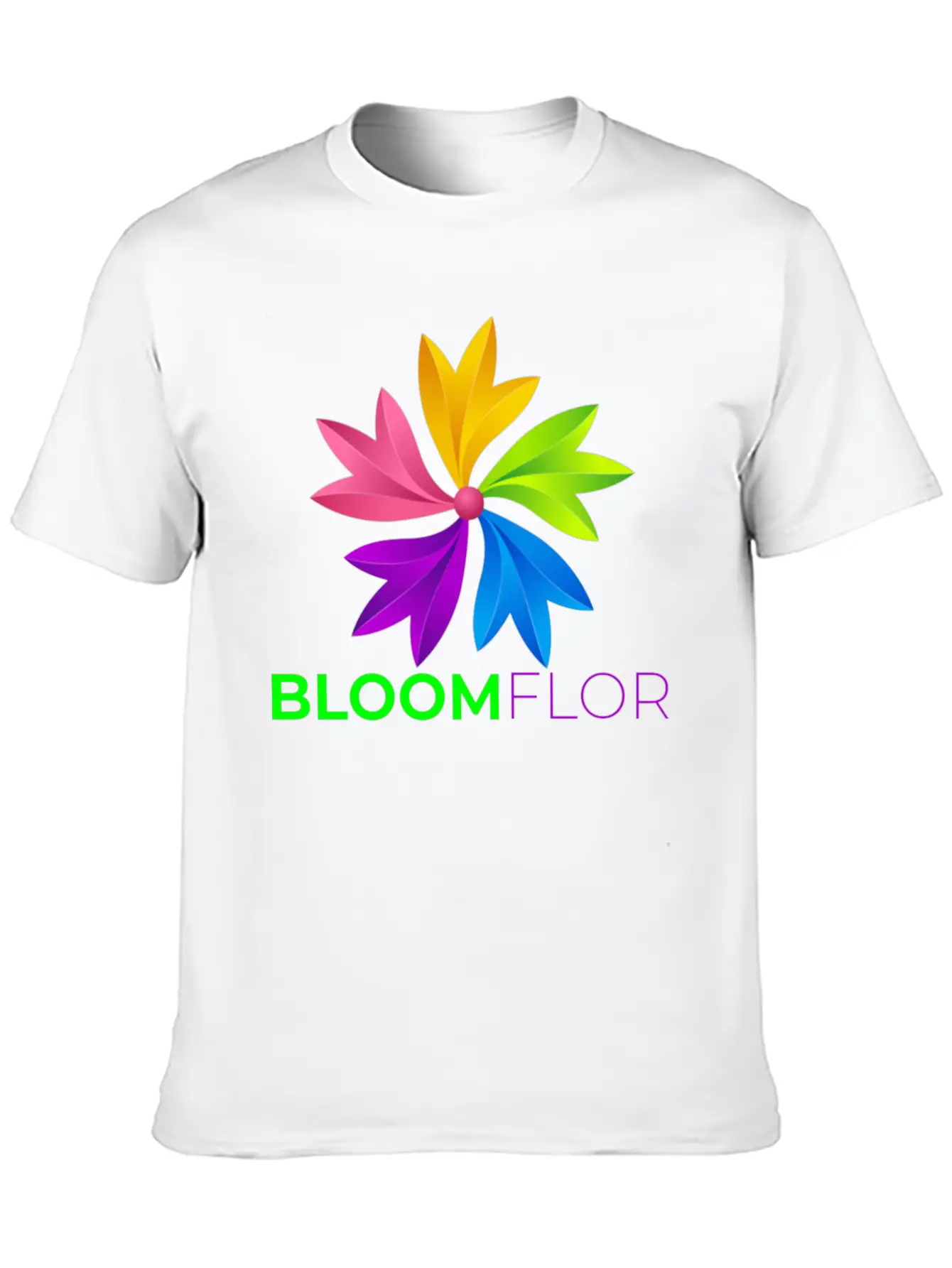 Bloom Flor Basic Graphic T-Shirt ¨C Daily Comfort In Soft Cotton