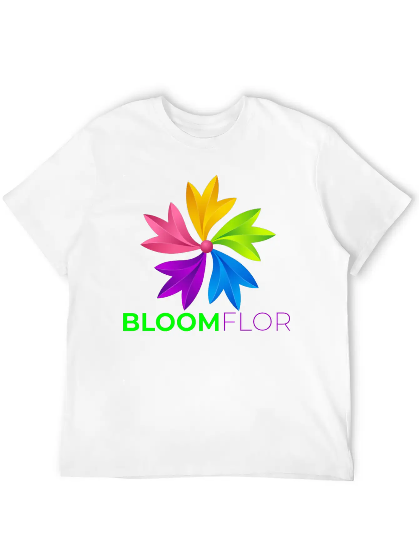 Bloom Flor Basic Graphic T-Shirt ¨C Daily Comfort In Soft Cotton