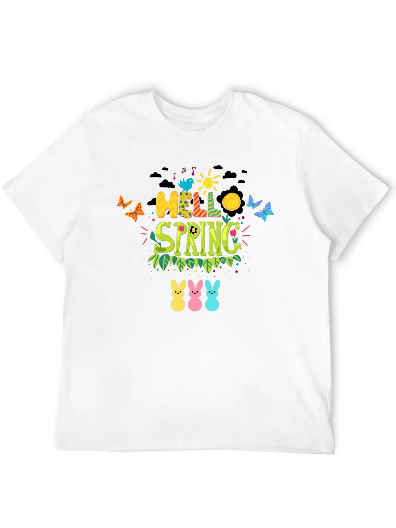 Blooming Balance Basic Graphic T-Shirt ¨C Daily Comfort In Soft Cotton