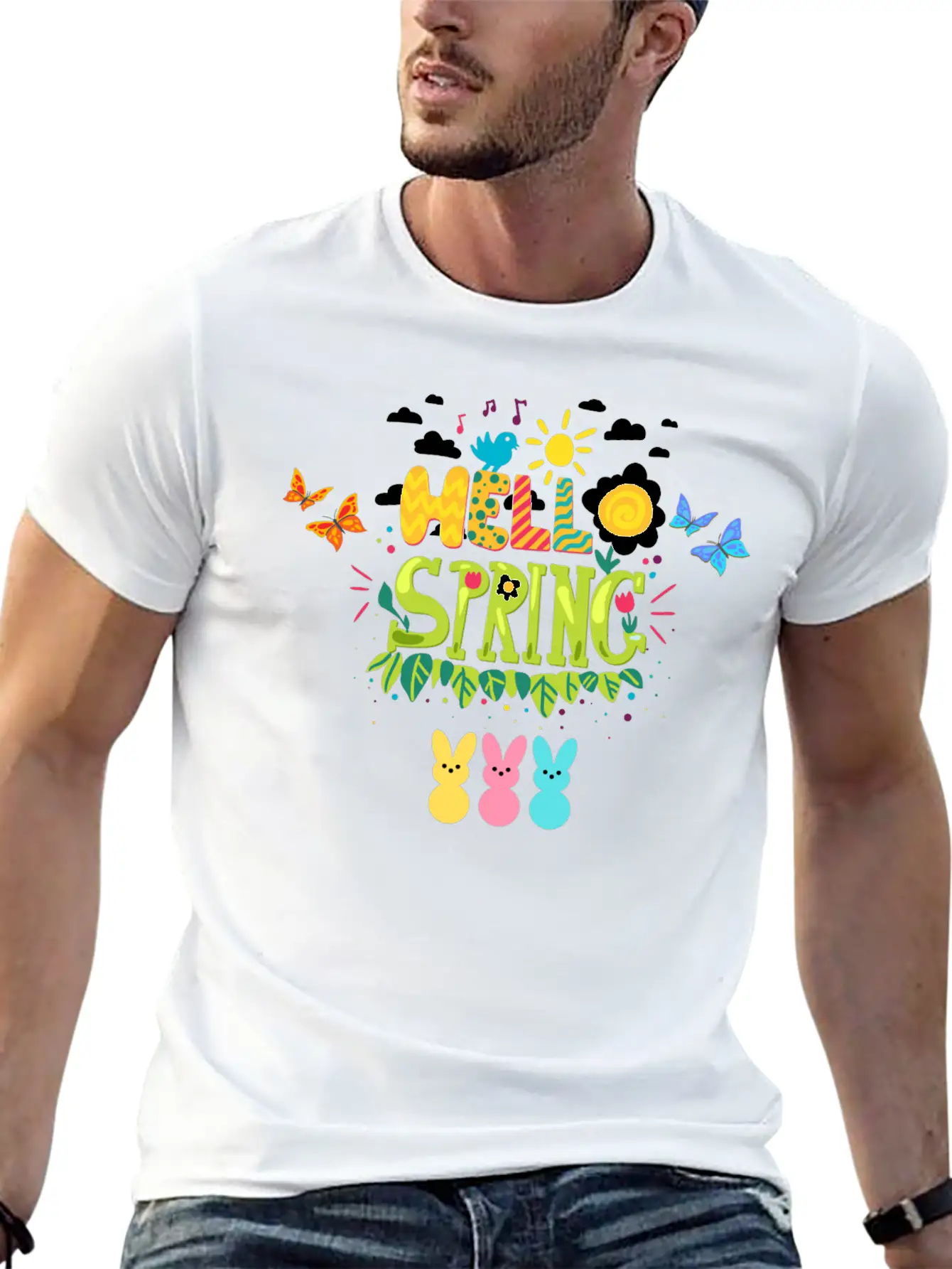 Blooming Balance Basic Graphic T-Shirt ¨C Daily Comfort In Soft Cotton