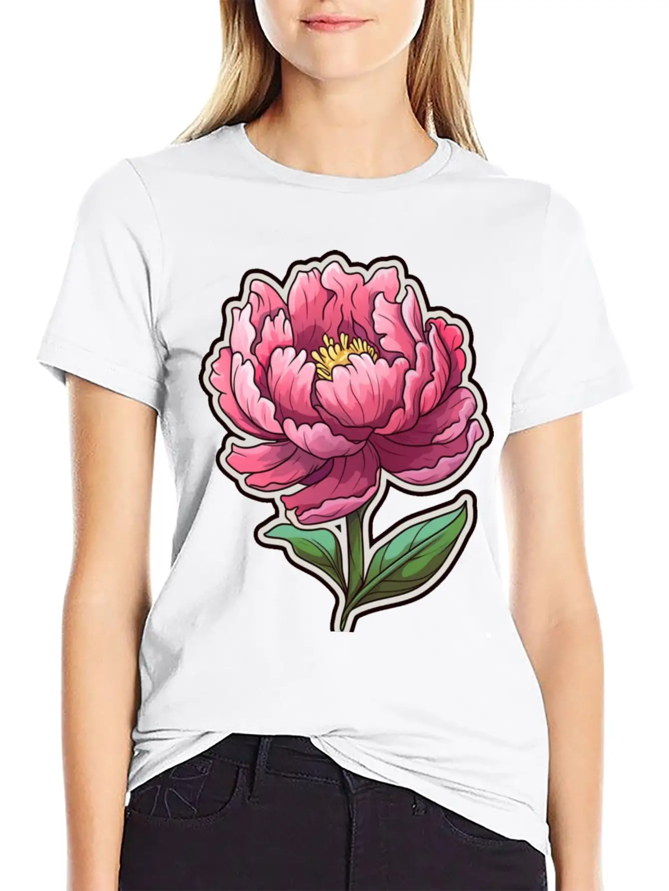 Blooming Beauty Soft Cotton Short Sleeve Tee ¨C Unisex Wardrobe Staple