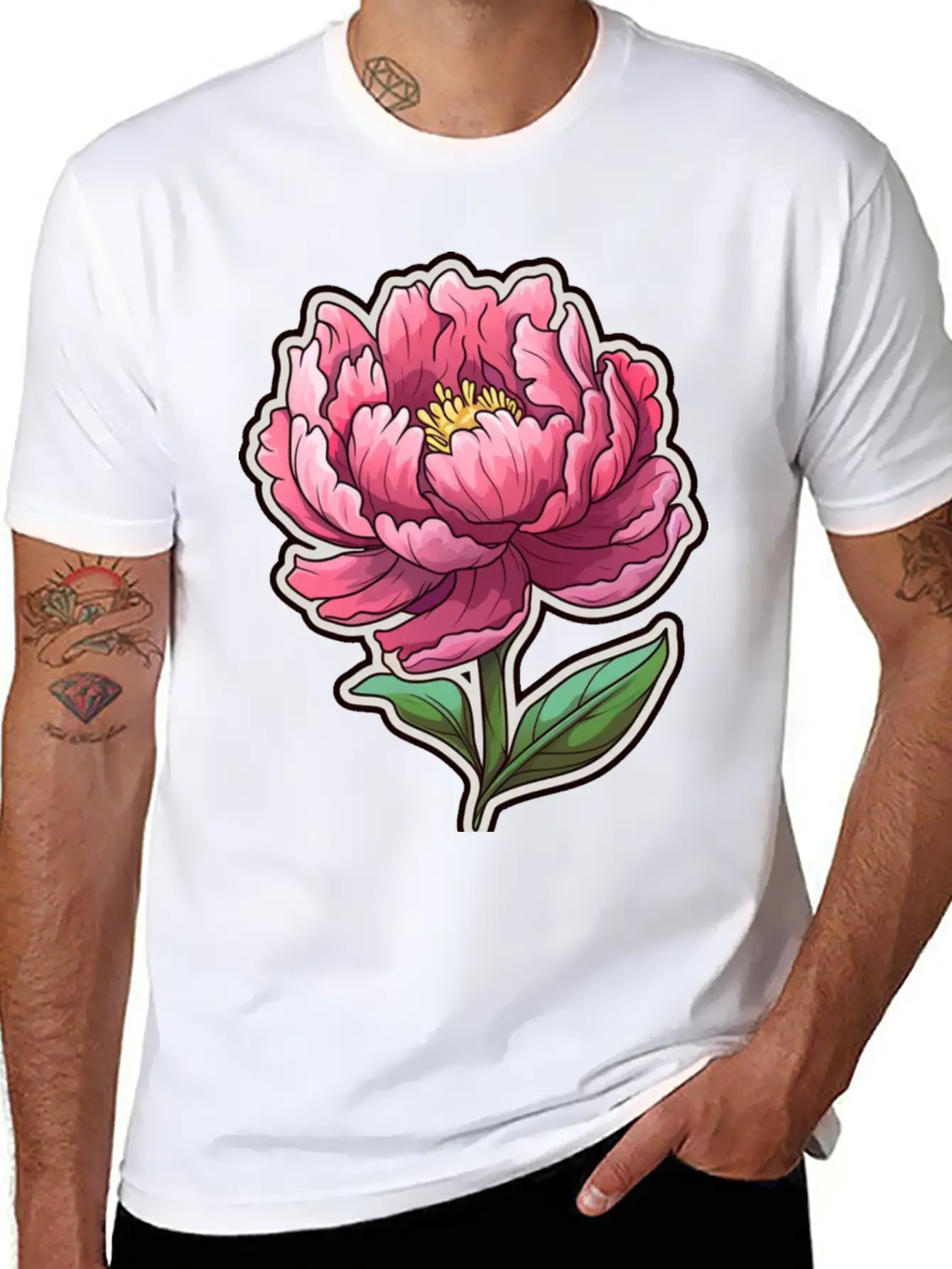 Blooming Beauty Soft Cotton Short Sleeve Tee ¨C Unisex Wardrobe Staple