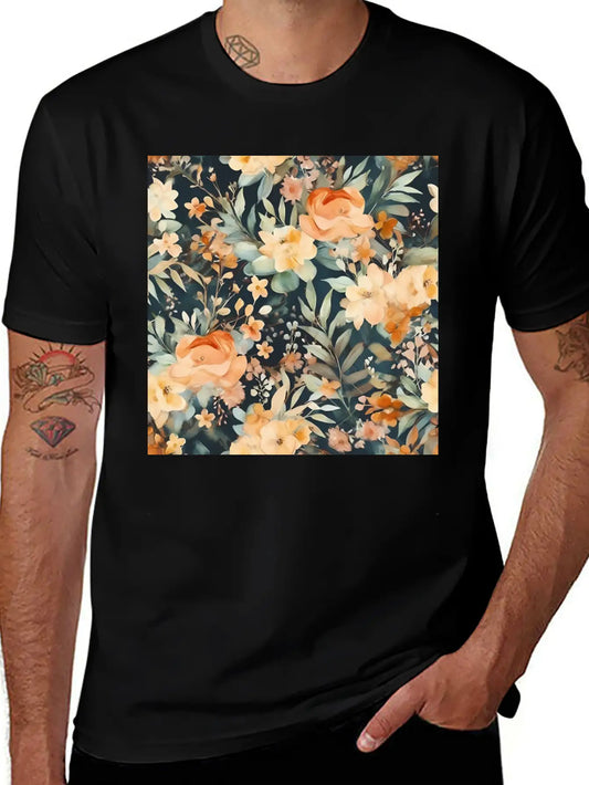 Blossom Whispers Soft Cotton Short Sleeve Tee ¨C Unisex Wardrobe Staple