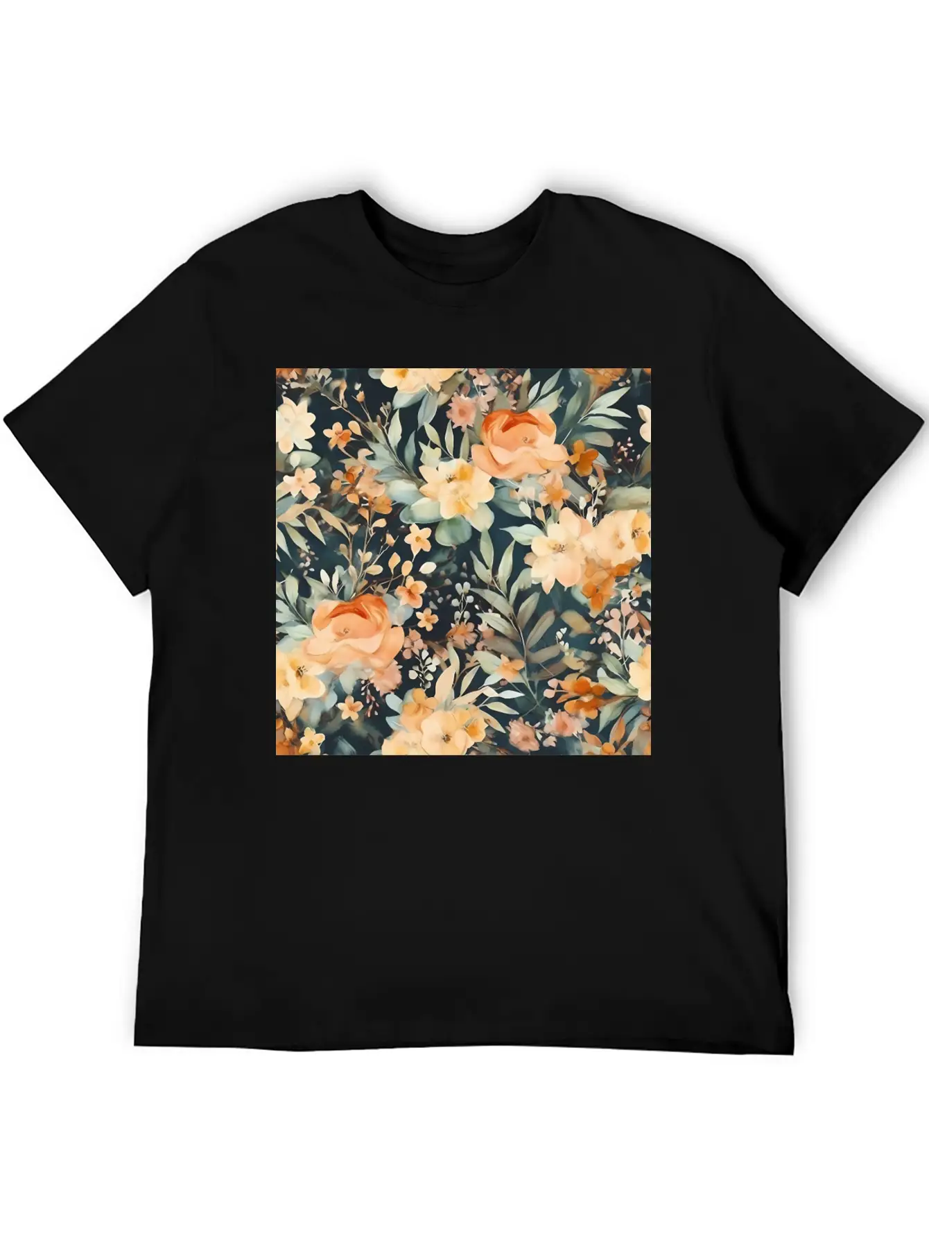Blossom Whispers Soft Cotton Short Sleeve Tee ¨C Unisex Wardrobe Staple