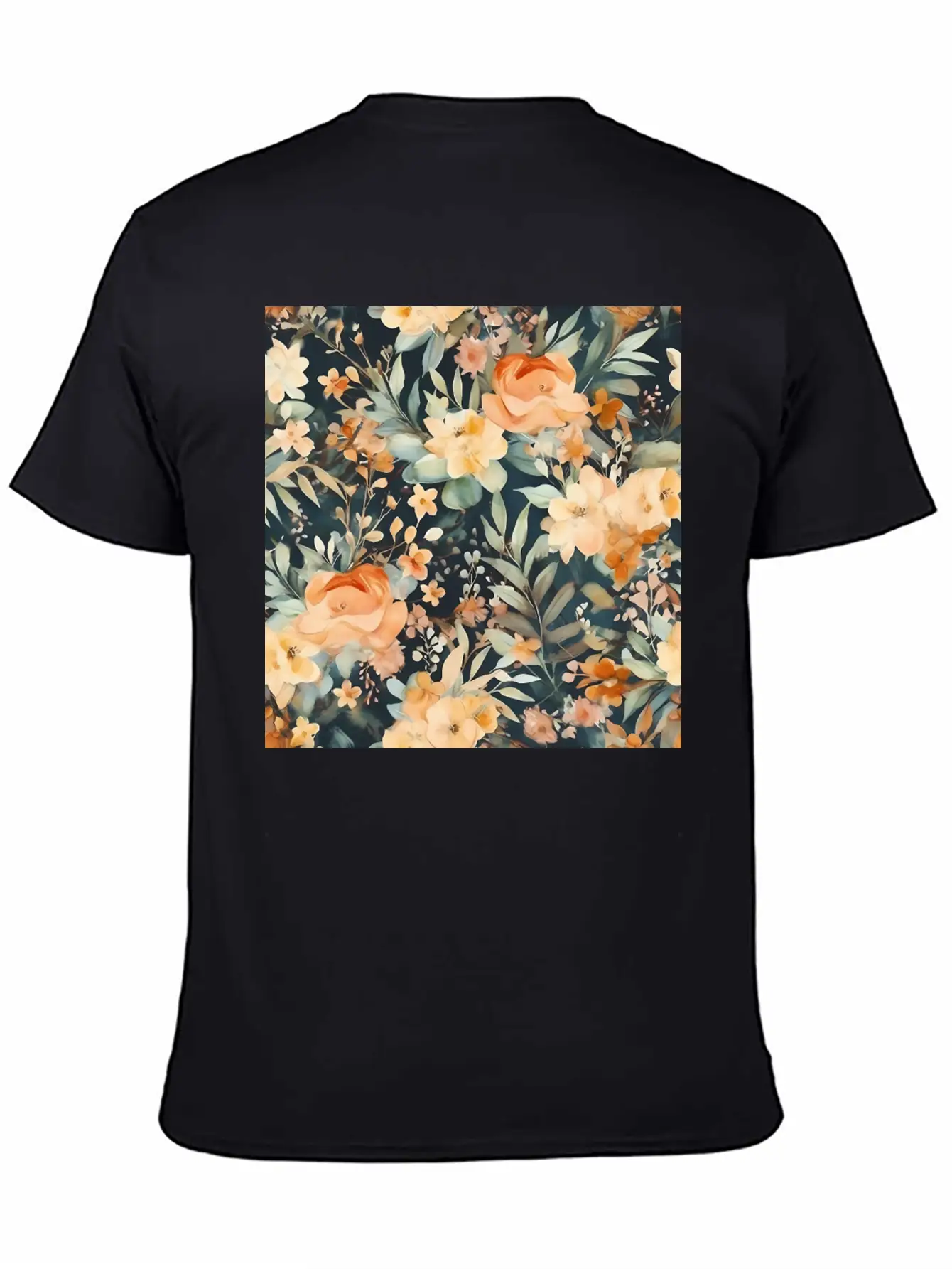 Blossom Whispers Soft Cotton Short Sleeve Tee ¨C Unisex Wardrobe Staple