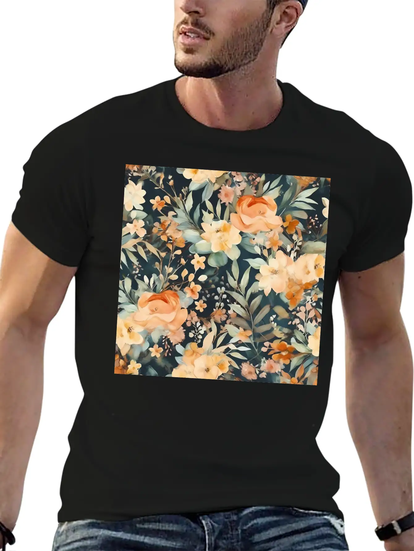 Blossom Whispers Soft Cotton Short Sleeve Tee ¨C Unisex Wardrobe Staple