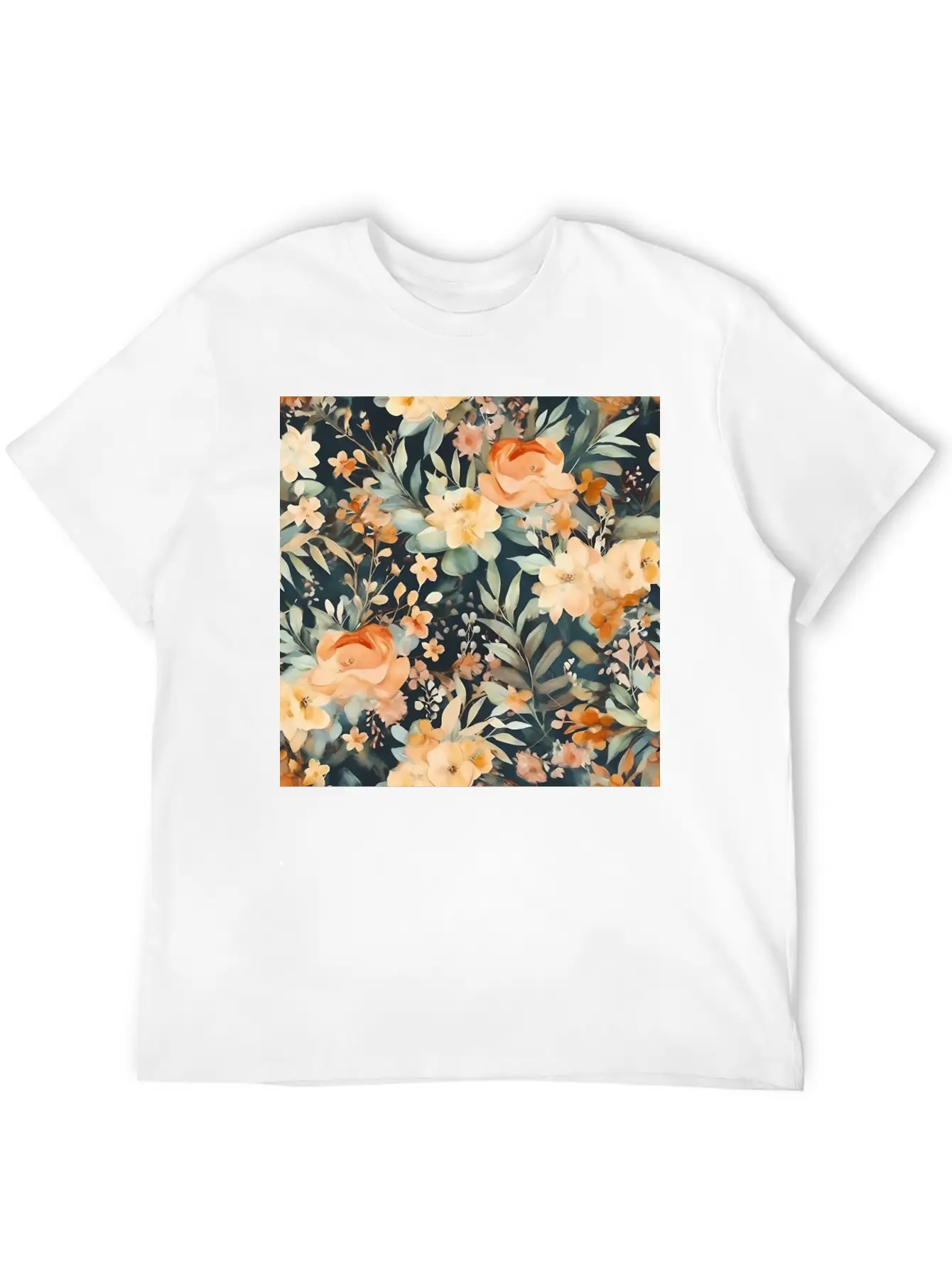 Blossom Whispers Soft Cotton Short Sleeve Tee ¨C Unisex Wardrobe Staple