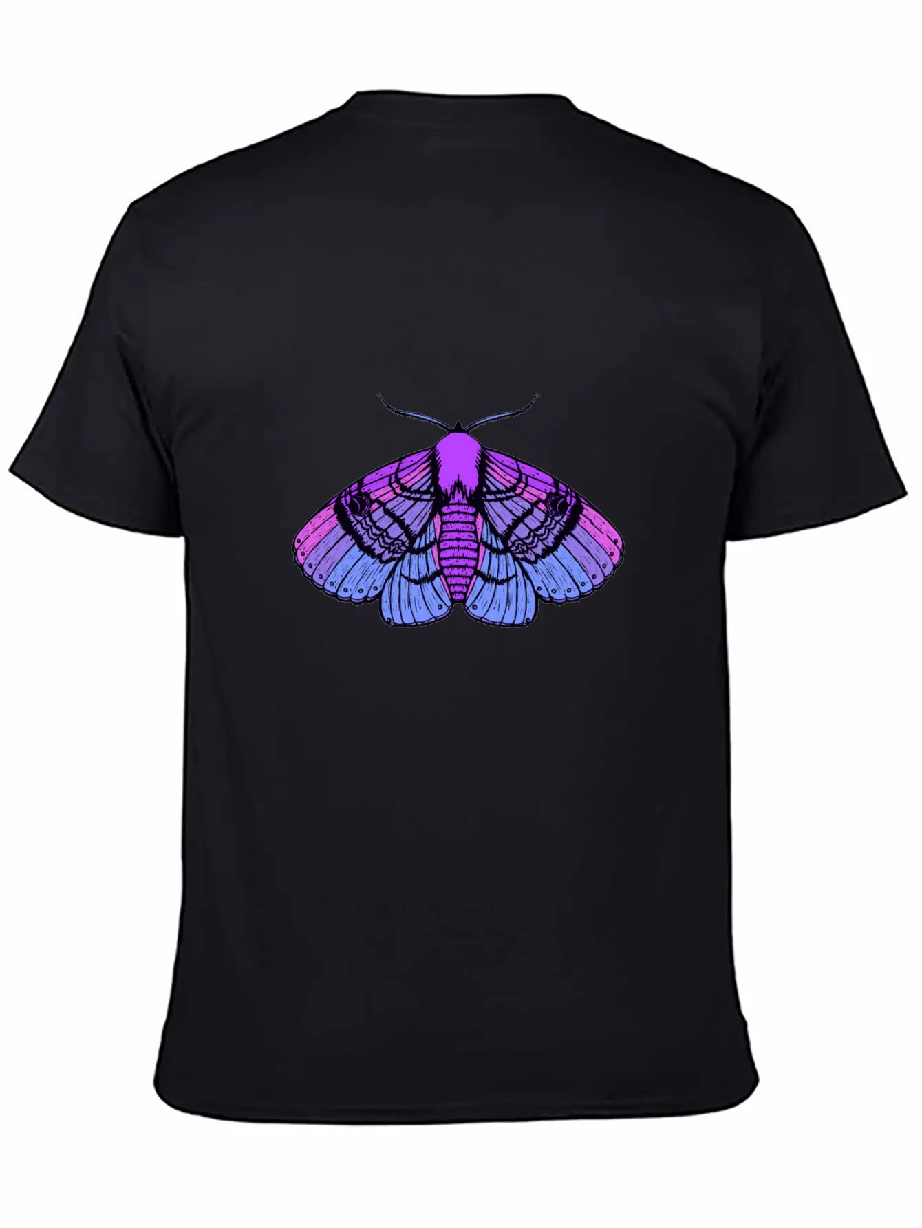 Blue Moth Basic Graphic T-Shirt ¨C Daily Comfort In Soft Cotton