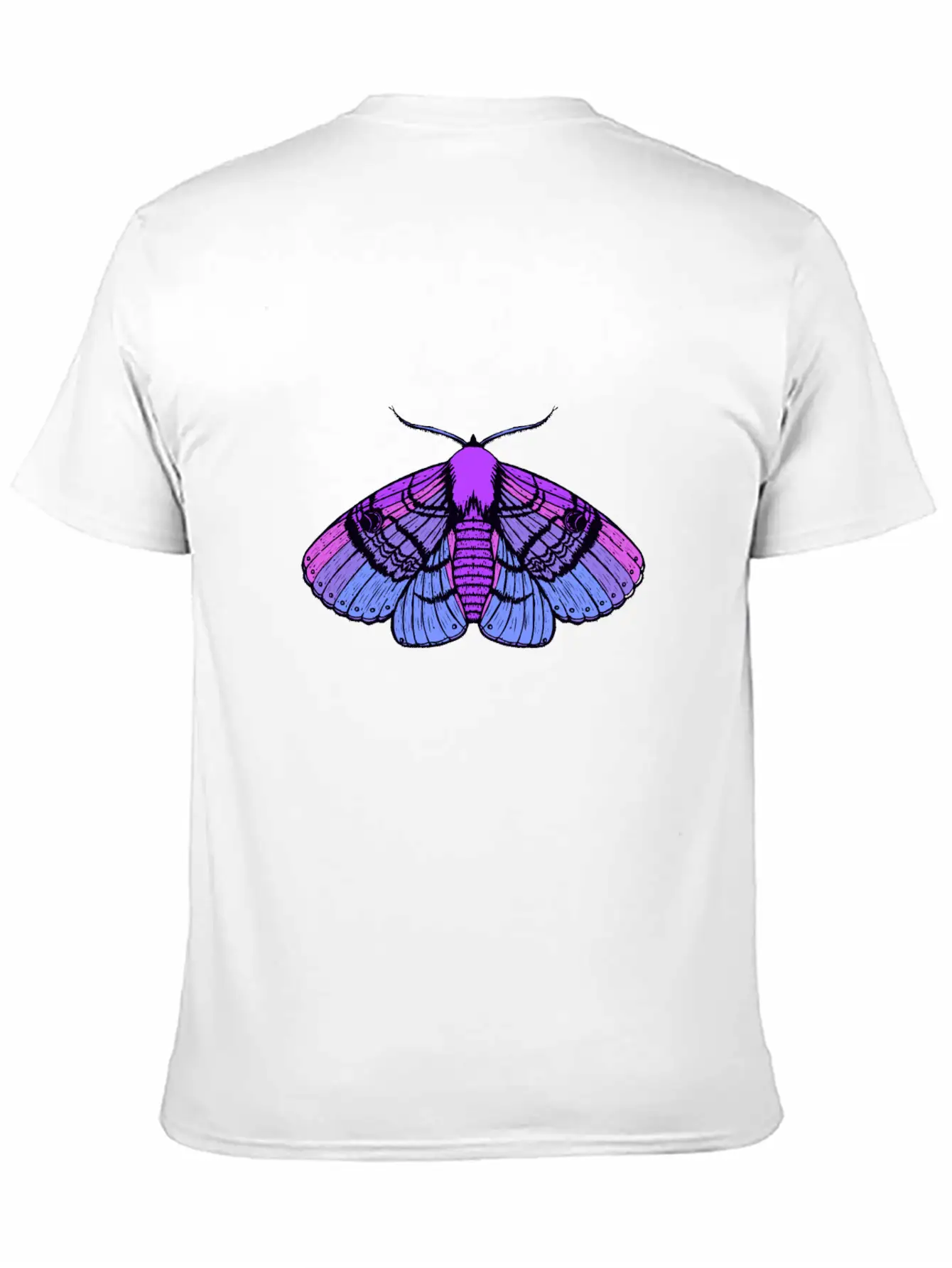 Blue Moth Basic Graphic T-Shirt ¨C Daily Comfort In Soft Cotton