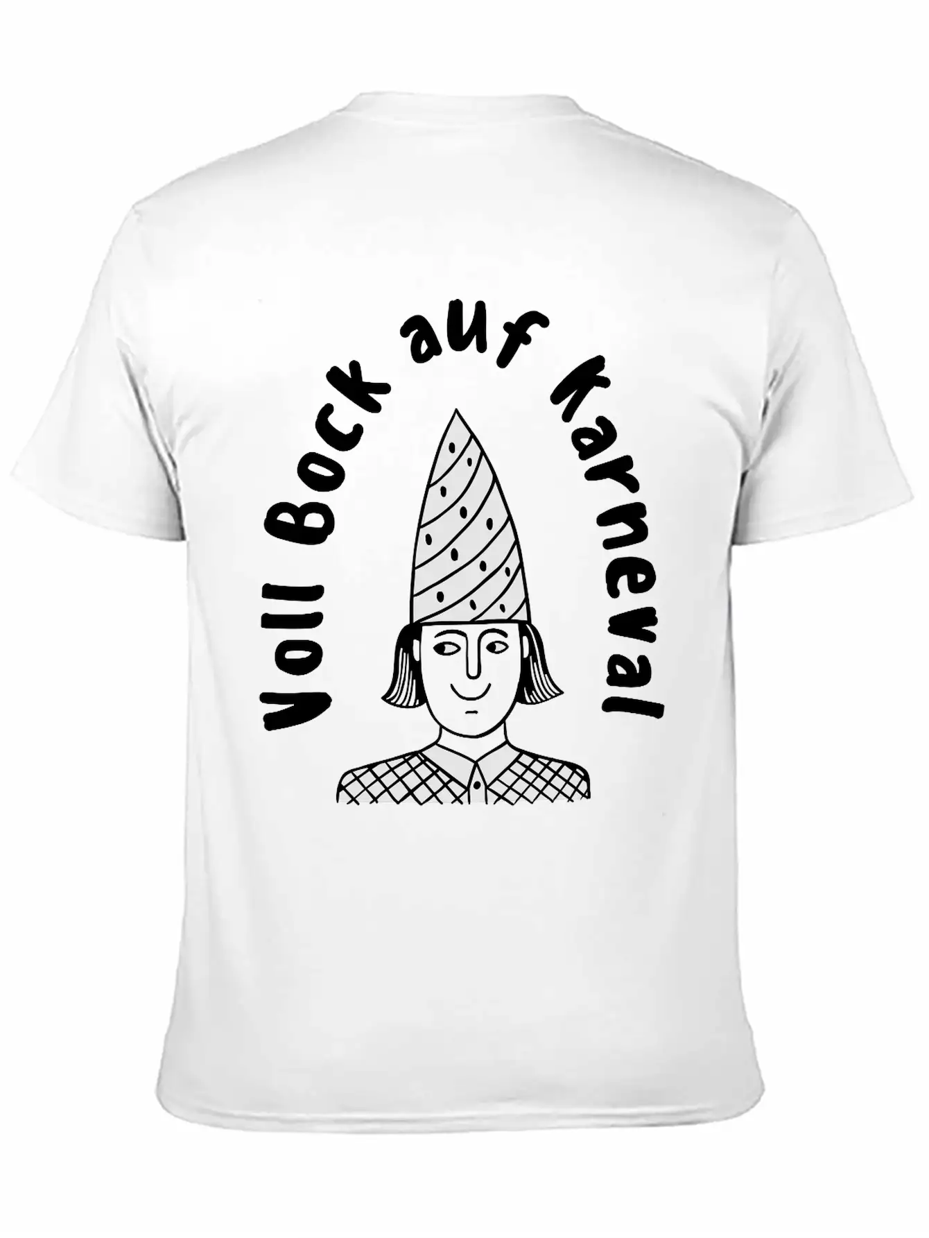 Bock Auf Karneval Basic Graphic T-Shirt ¨C Daily Comfort In Soft Cotton
