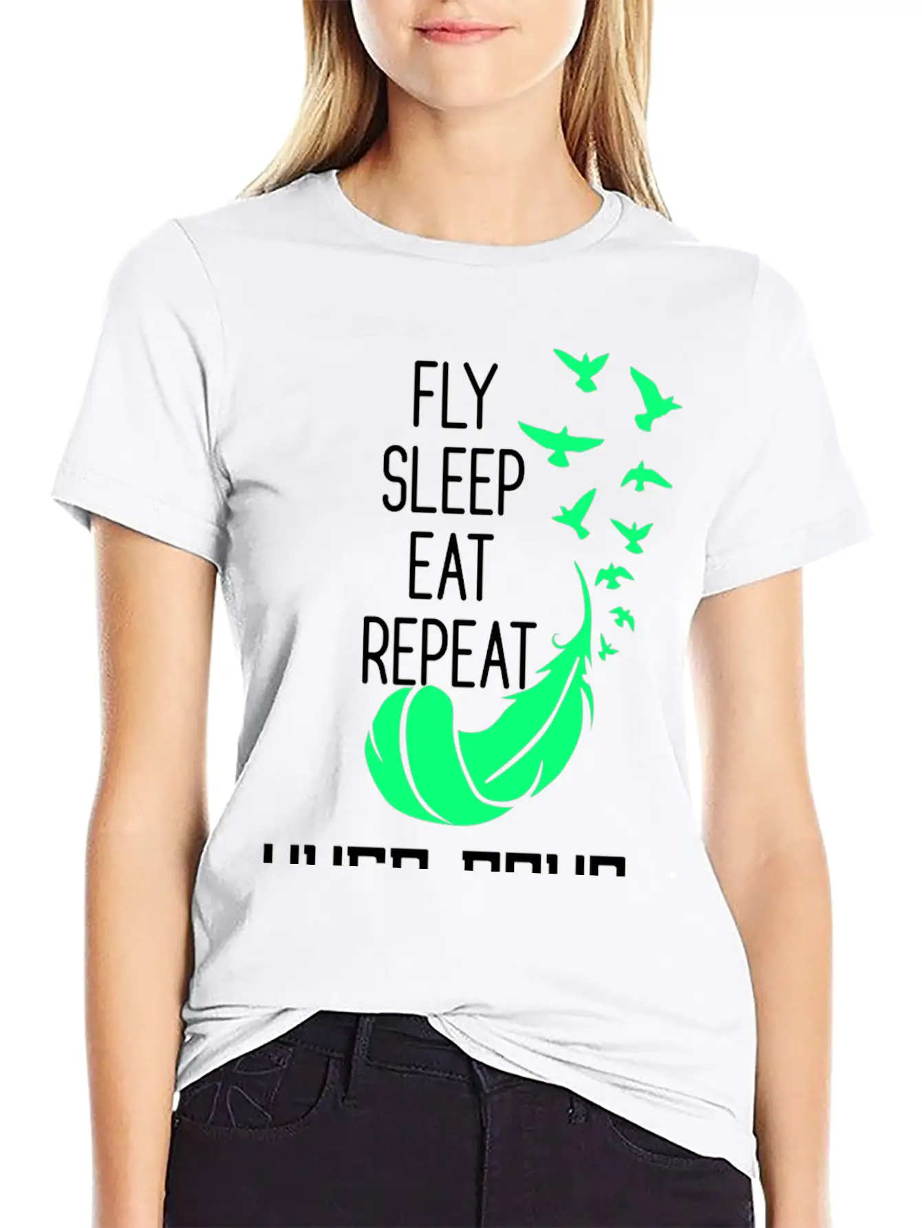 Boho Birds Bohemian Indians Nature Design Essential Cotton Tee For Daily Outfits ¨C Unisex Style
