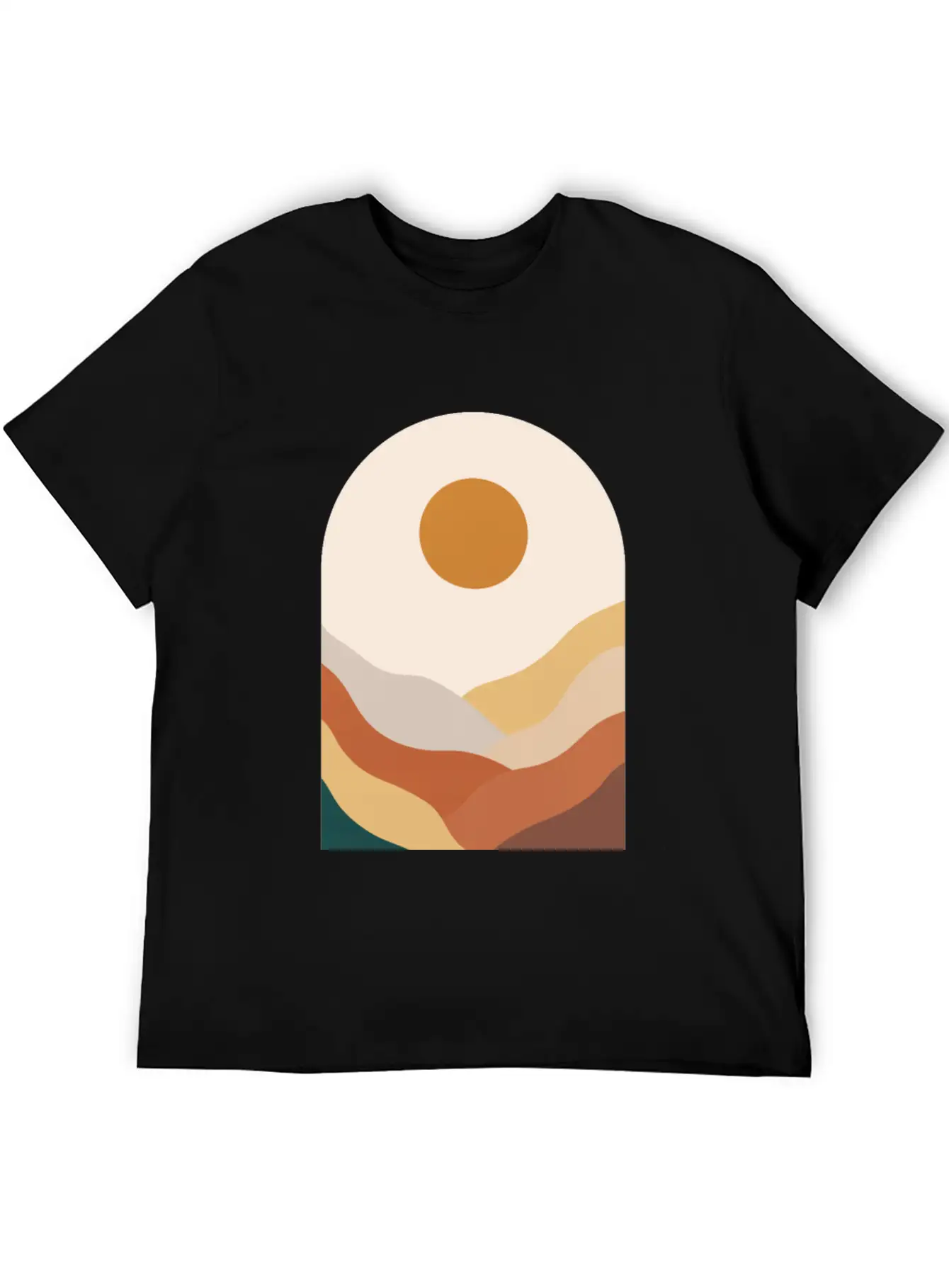 Boho Landscape 5 Soft Cotton Short Sleeve Tee ¨C Unisex Wardrobe Staple