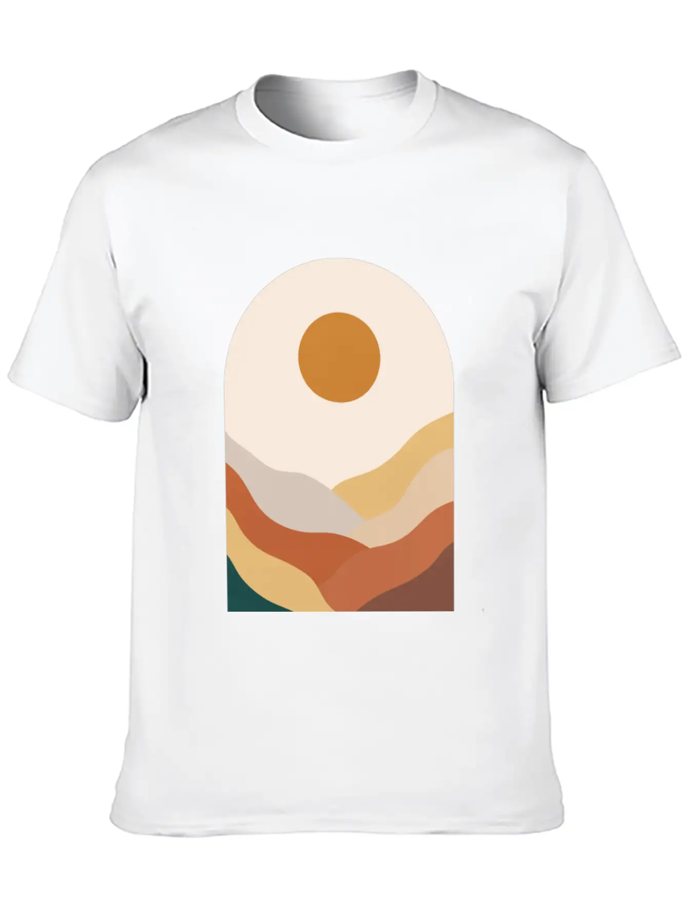 Boho Landscape 5 Soft Cotton Short Sleeve Tee ¨C Unisex Wardrobe Staple