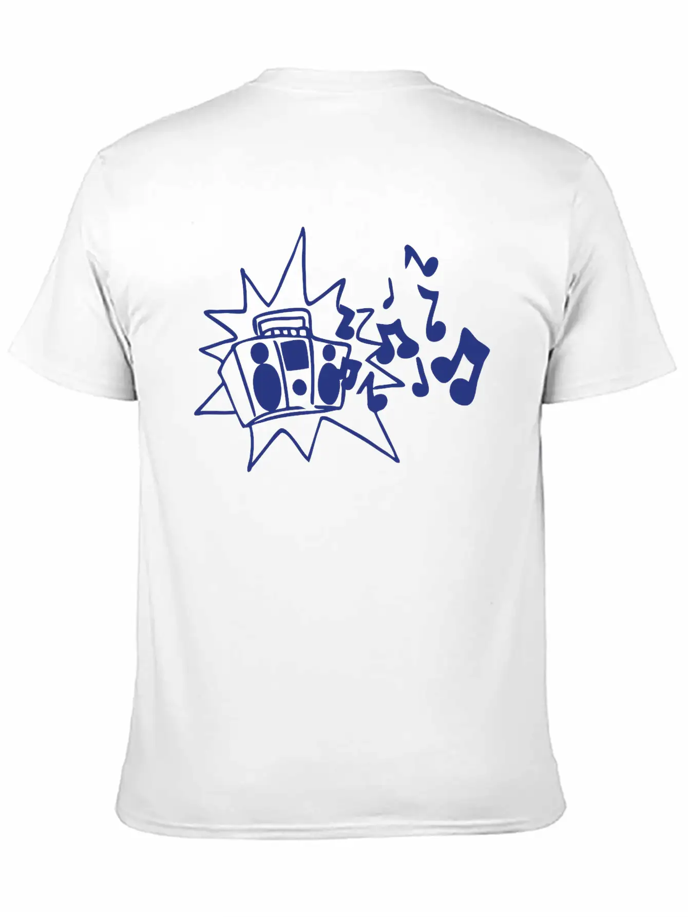 Boombox Essential Cotton Tee For Daily Outfits ¨C Unisex Style