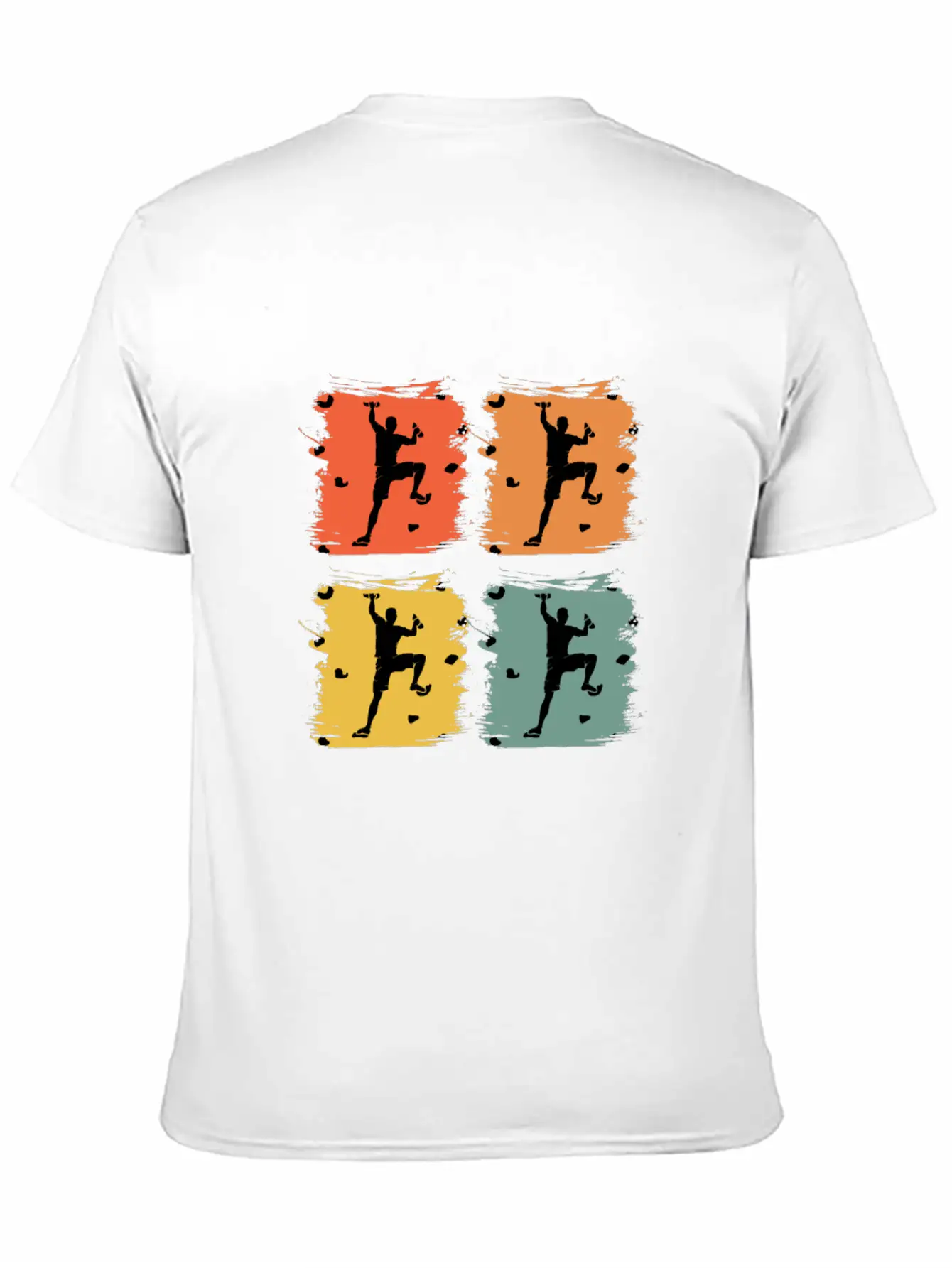 Bouldering Retro Pop Art Climbing Equipment Soft Cotton Short Sleeve Tee ¨C Unisex Wardrobe Staple