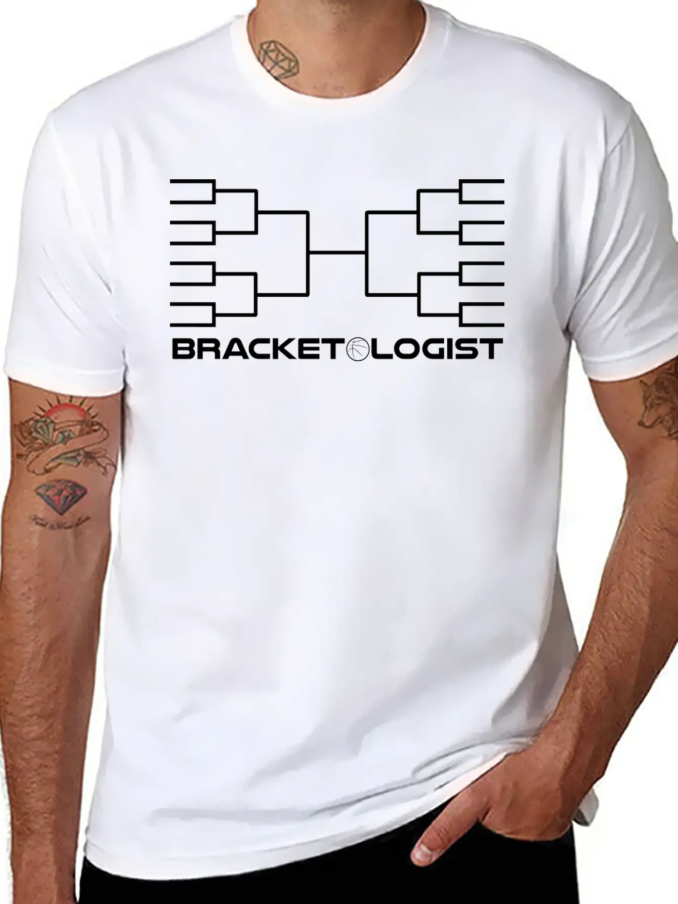 Bracketologist Soft Cotton Short Sleeve Tee ¨C Unisex Wardrobe Staple
