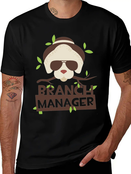 Branch Manager Basic Graphic T-Shirt ¨C Daily Comfort In Soft Cotton