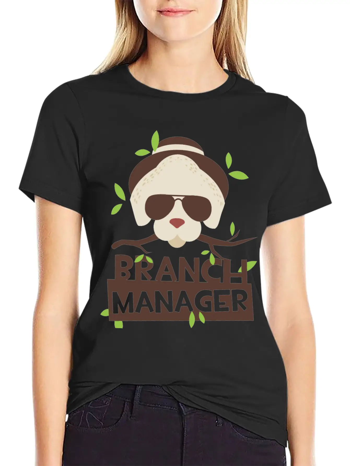 Branch Manager Basic Graphic T-Shirt ¨C Daily Comfort In Soft Cotton