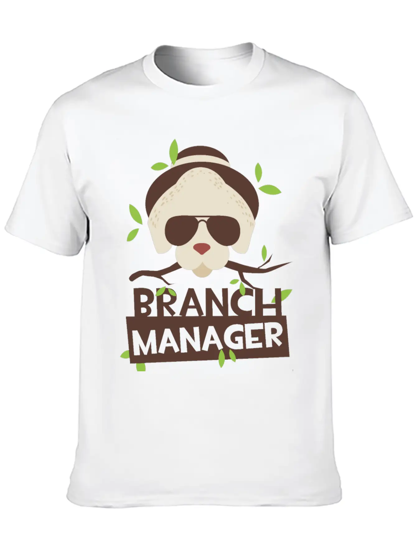 Branch Manager Basic Graphic T-Shirt ¨C Daily Comfort In Soft Cotton