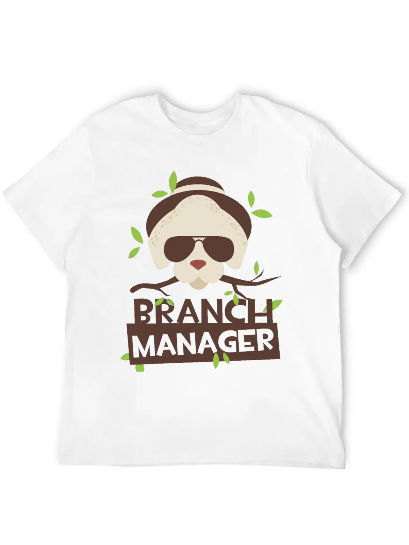 Branch Manager Basic Graphic T-Shirt ¨C Daily Comfort In Soft Cotton
