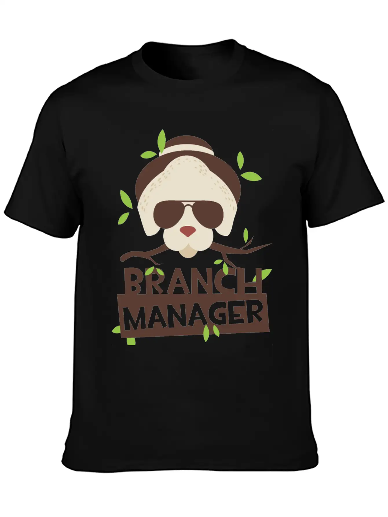 Branch Manager Basic Graphic T-Shirt ¨C Daily Comfort In Soft Cotton