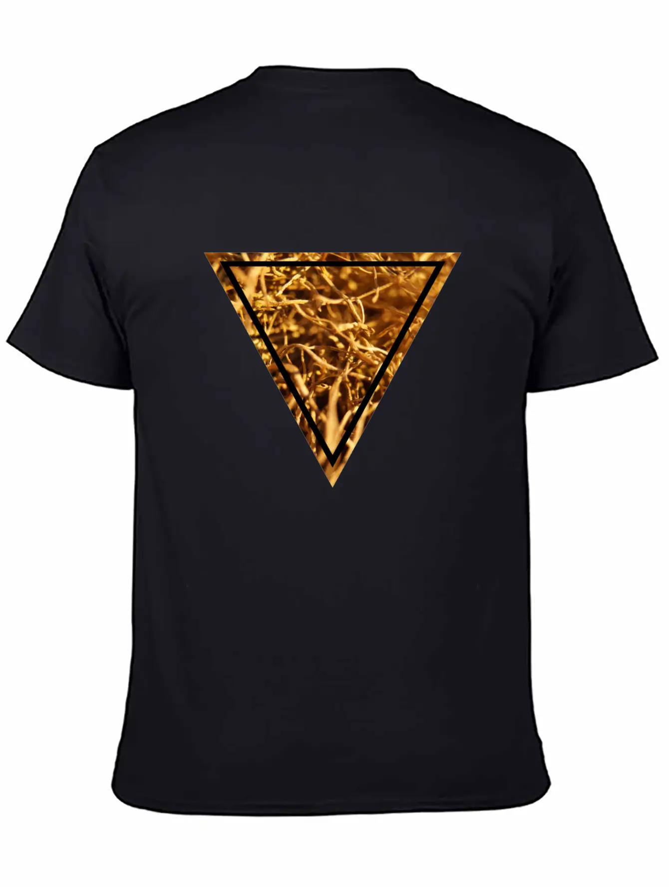 Branches Streetwear Triangle Art Artist Style Essential Cotton Tee For Daily Outfits ¨C Unisex Style