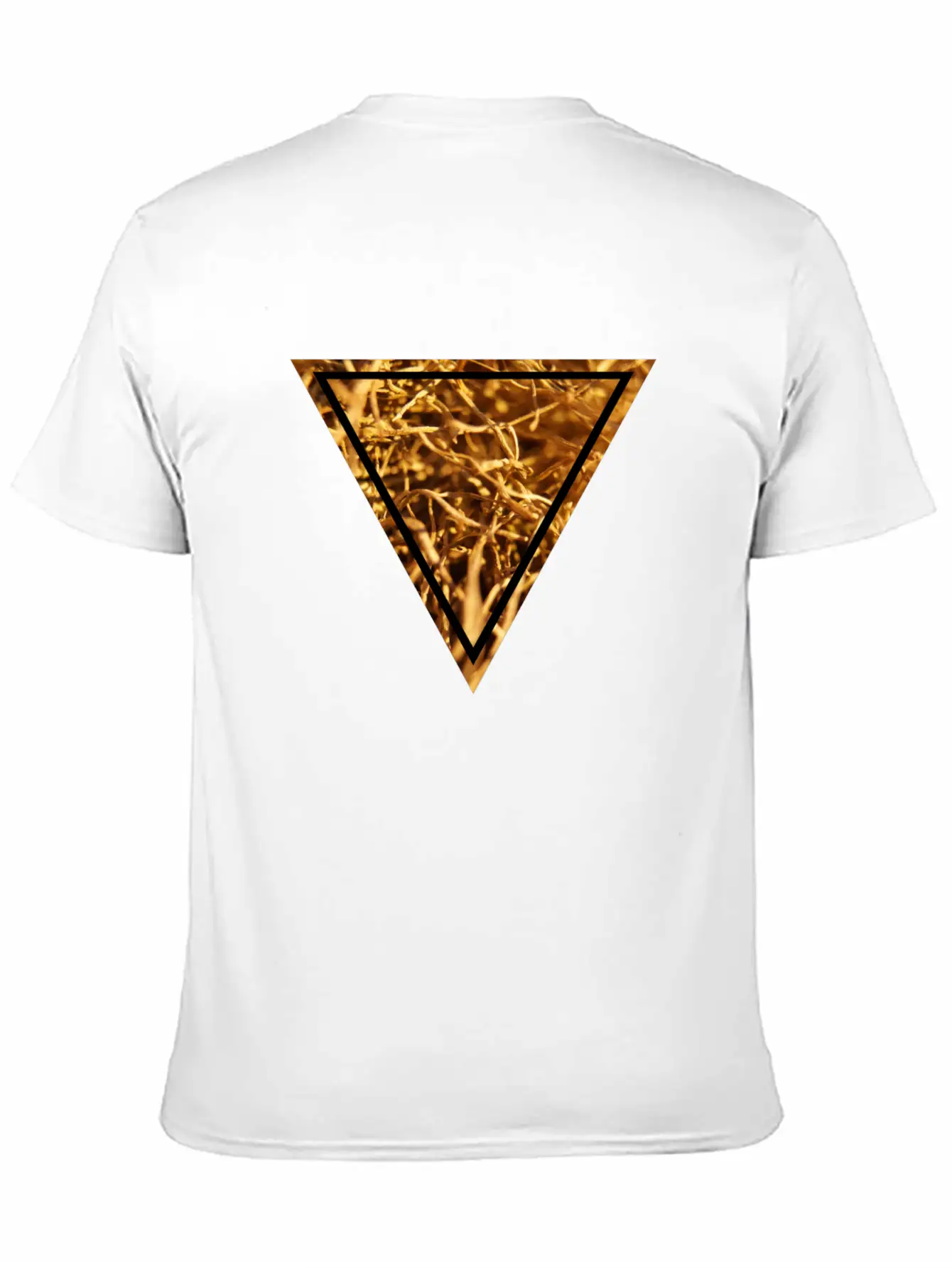 Branches Streetwear Triangle Art Artist Style Essential Cotton Tee For Daily Outfits ¨C Unisex Style