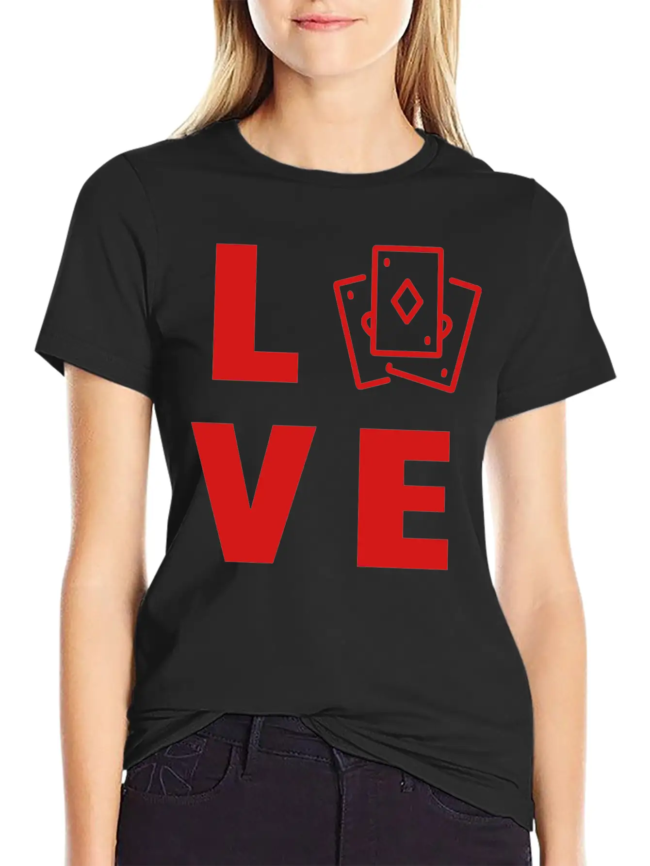 Bridge Card Game Kartenspiel Jeu De Cartes Essential Cotton Tee For Daily Outfits ¨C Unisex Style