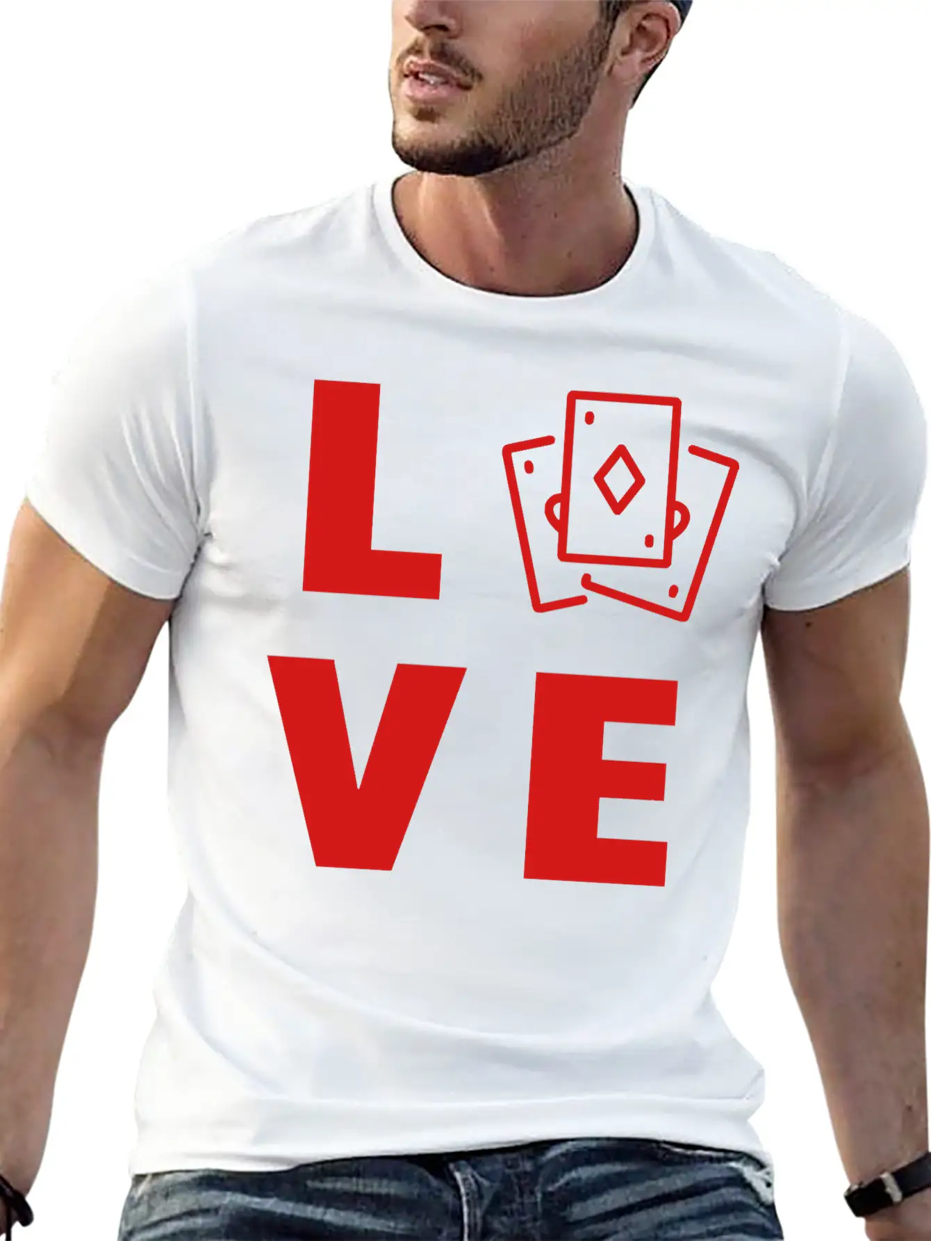Bridge Card Game Kartenspiel Jeu De Cartes Essential Cotton Tee For Daily Outfits ¨C Unisex Style