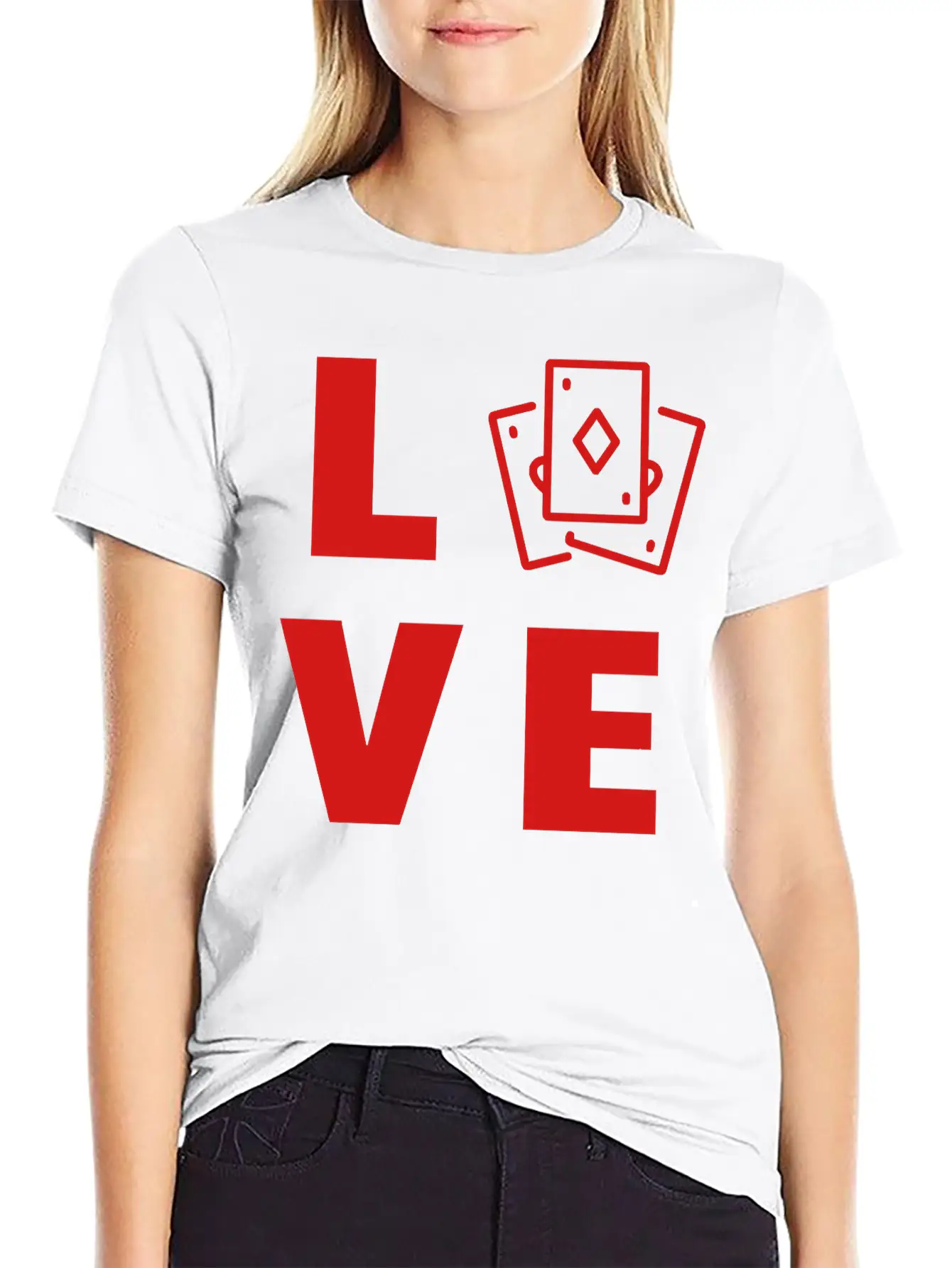 Bridge Card Game Kartenspiel Jeu De Cartes Essential Cotton Tee For Daily Outfits ¨C Unisex Style